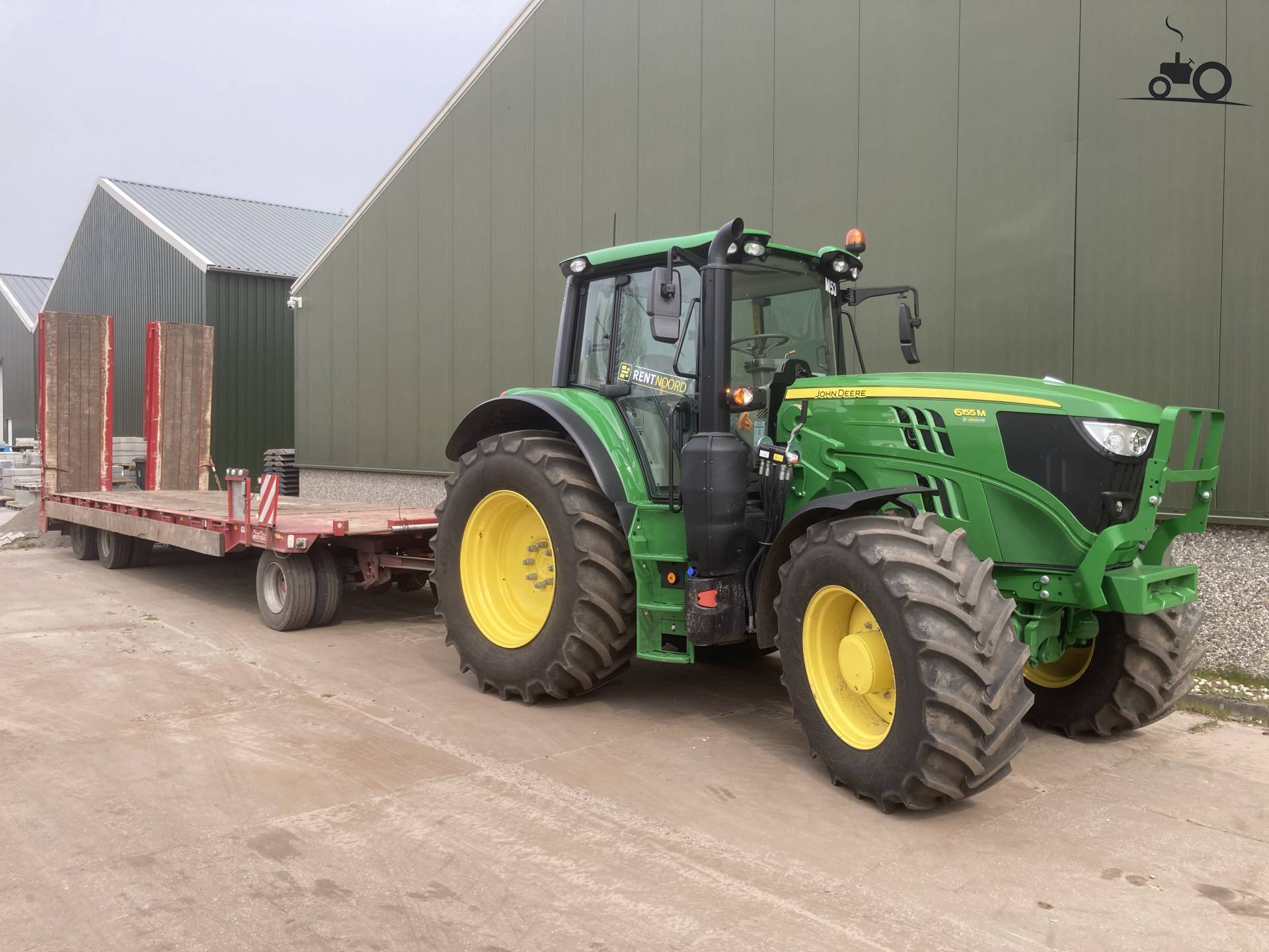 Foto John Deere 6155m Van Groenoord Bv 4218