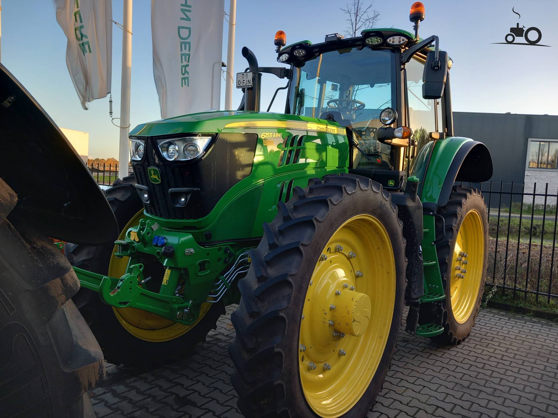 Foto John Deere 6155m Van Kraakman Bv 6443