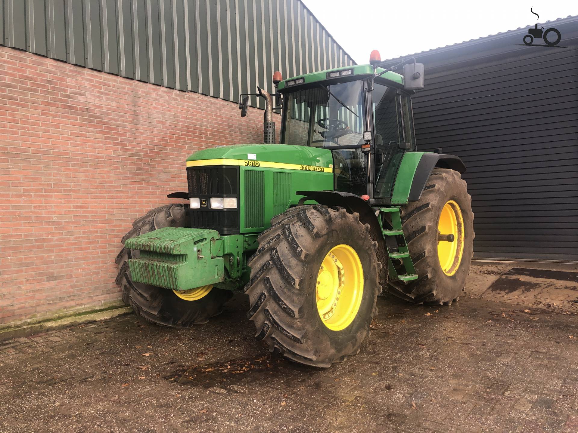 Foto John Deere 7810 Van Loonbedrijf Lamberink 4713