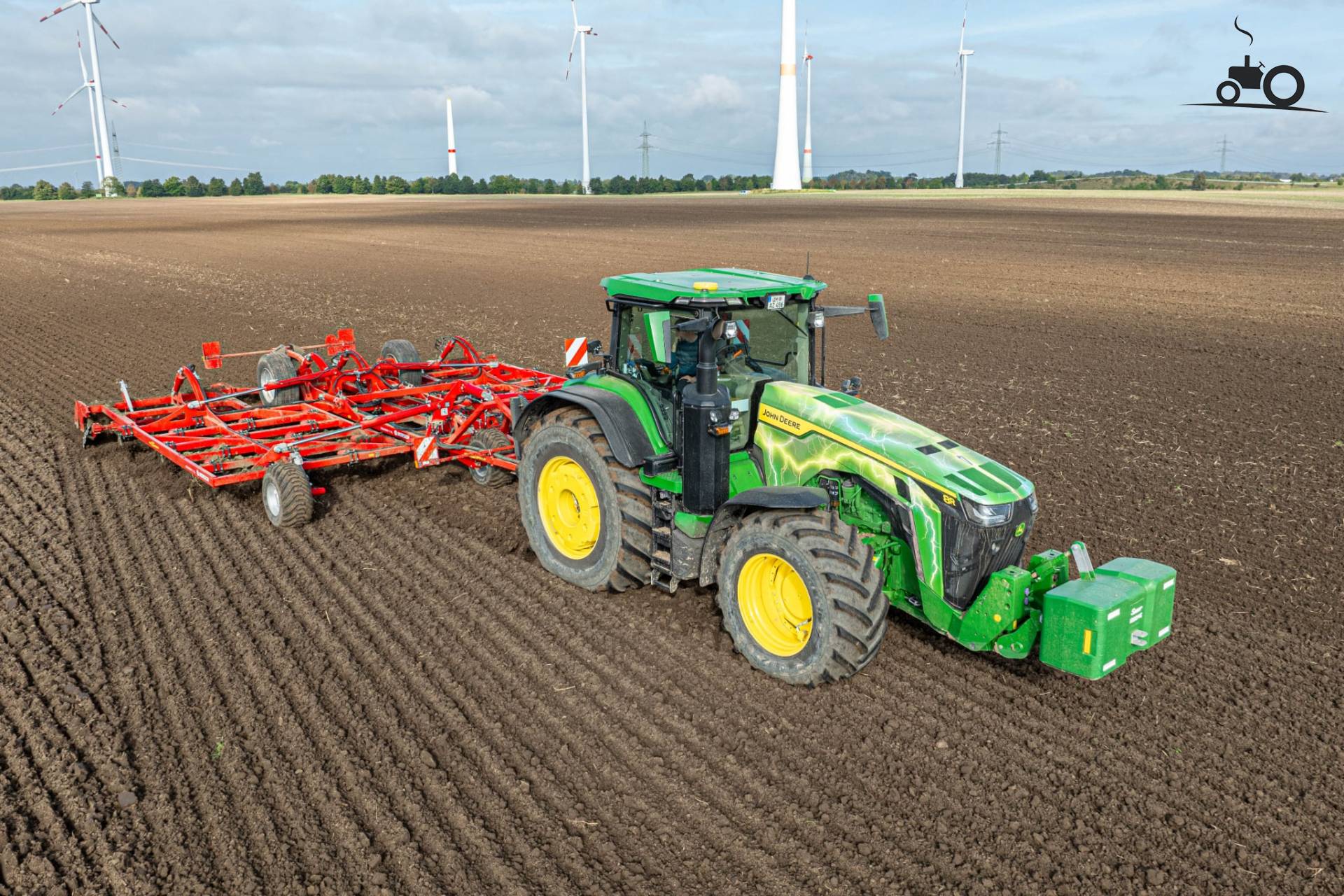 Spannende John Deere 8r 410 Ebenbild