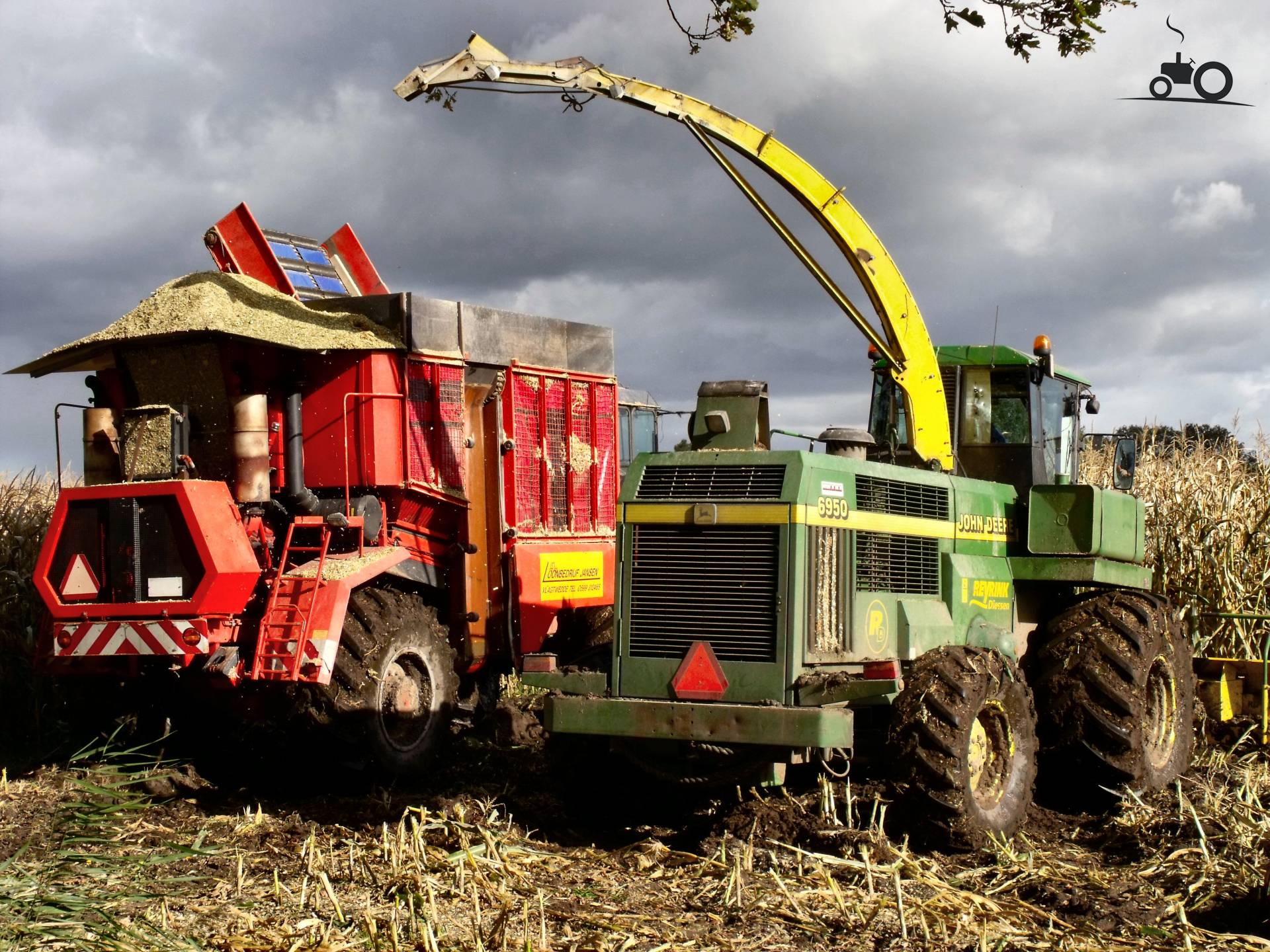 Foto John Deere 6950 van Reyrink Diessen