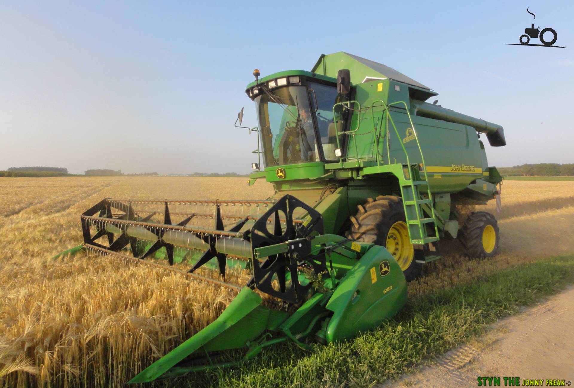 Foto John Deere 9640 WTS van Loonwerken Groven