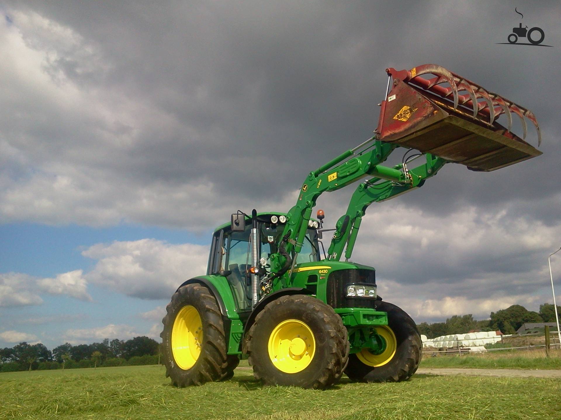 Foto John Deere 6430 Van Maatschap Pander Postma 0846