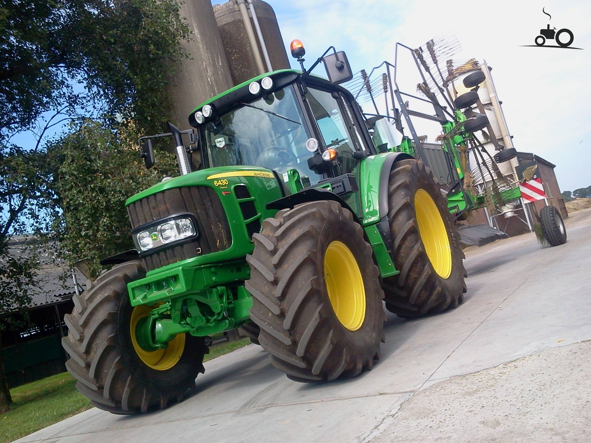 Foto John Deere 6430 Van Maatschap Pander Postma 1894