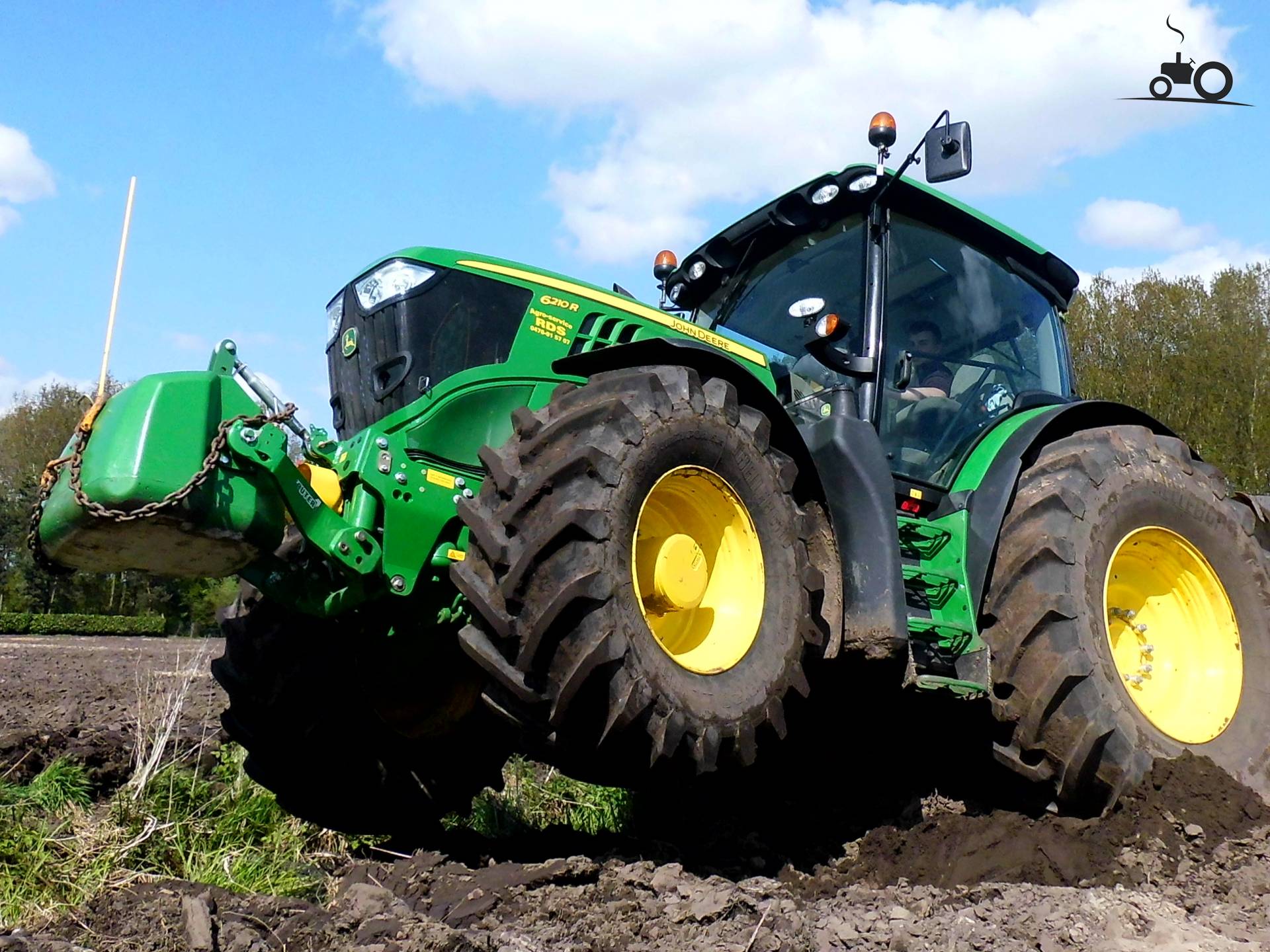 Foto John Deere 6210R #757813