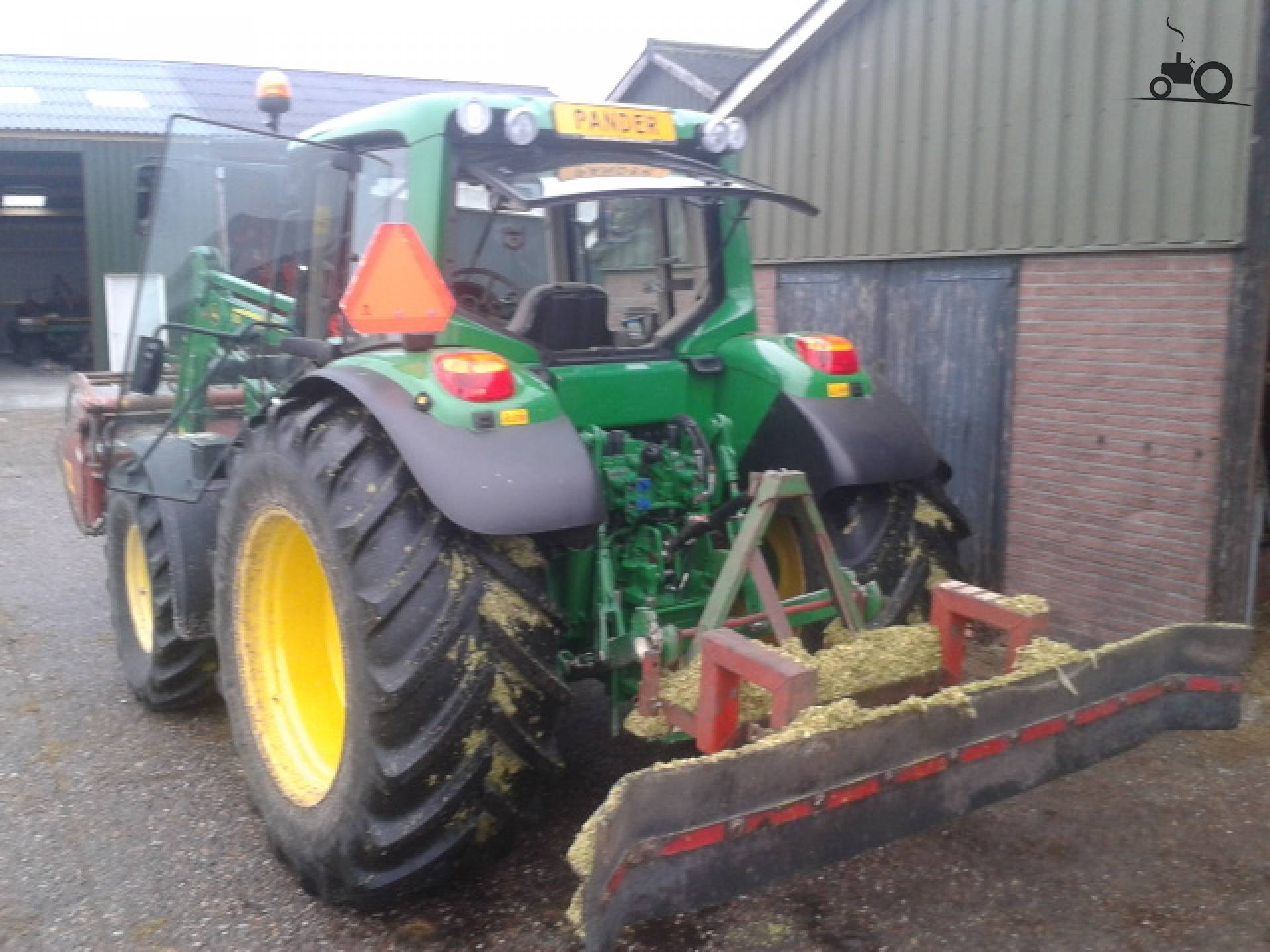 Foto John Deere 6430 Van Maatschap Pander Postma 3232