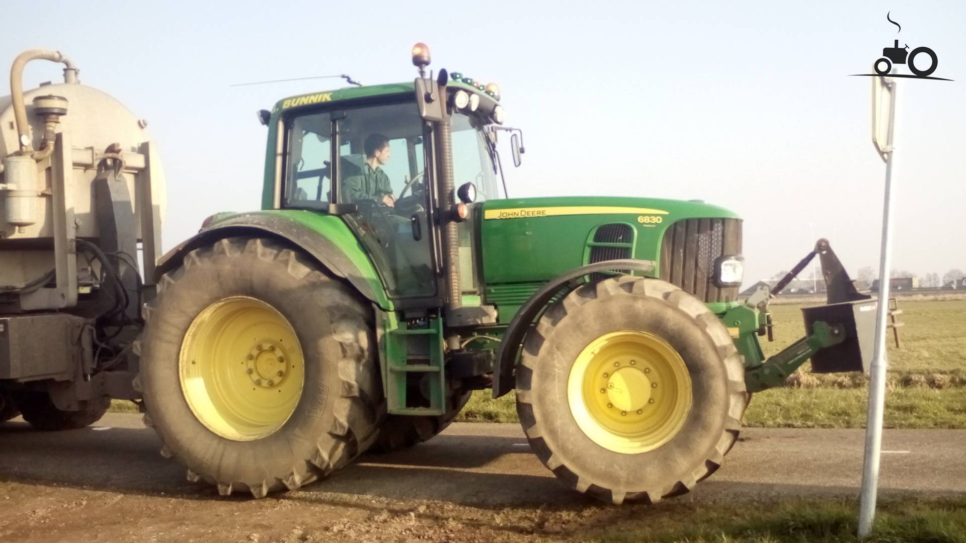 Foto John Deere 6830 Premium Van G Bunnik Bodegraven