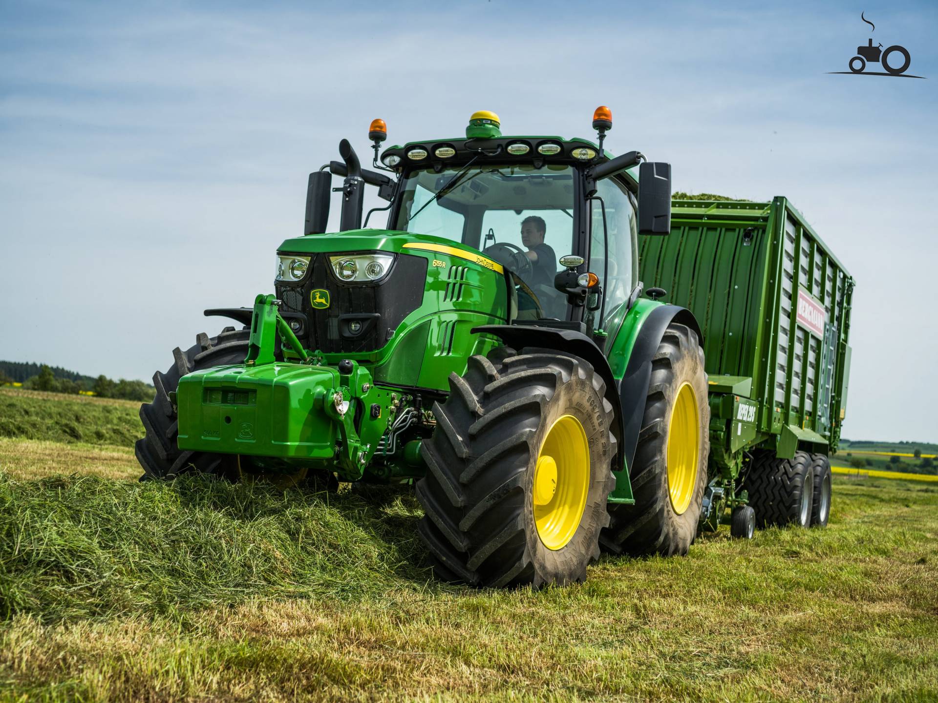 John Deere 6155R France Tracteur image 977709