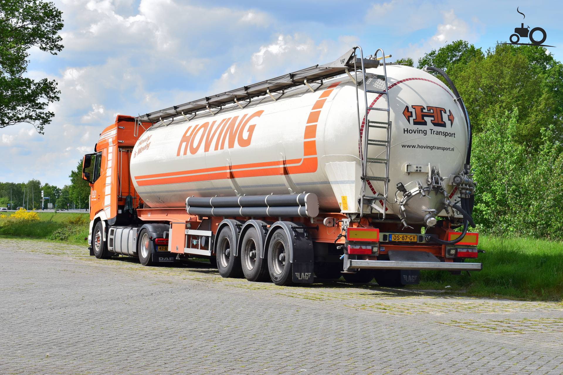 Foto LAG oplegger van Hoving en Zonen Transport B.V.