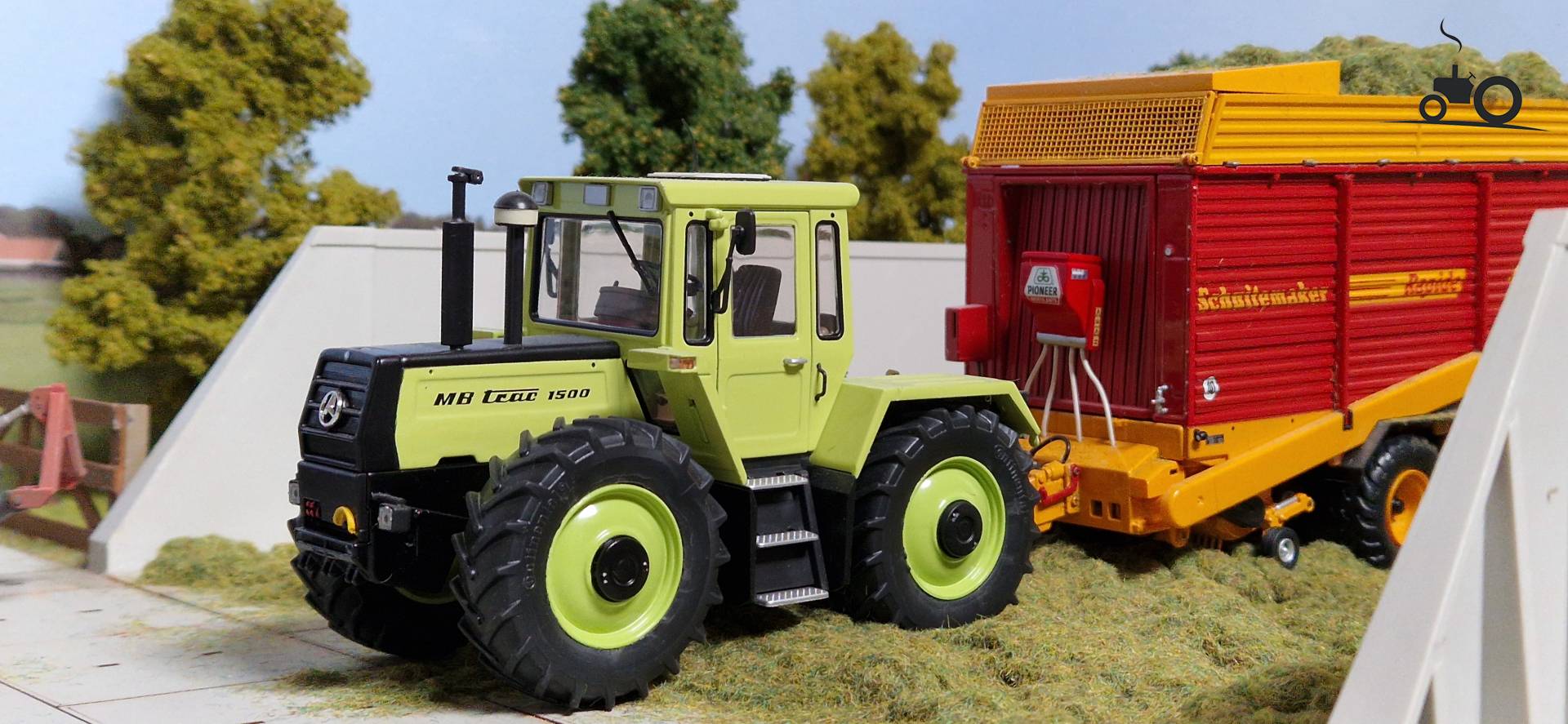 Landbouw miniaturen 1:32 MB trac Fanclub - Specificaties, Foto's ...