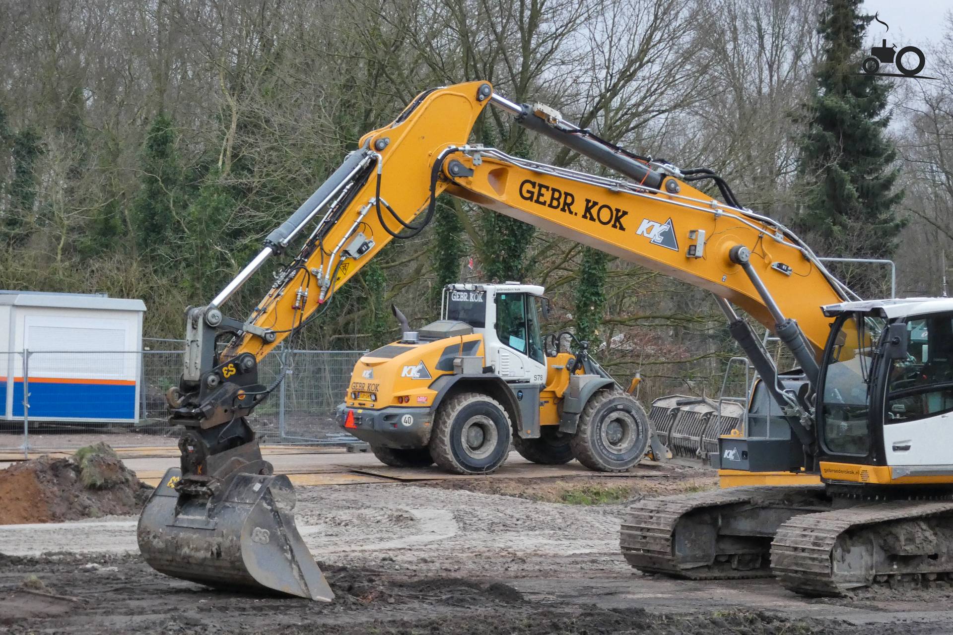 Foto Liebherr shovel van Gebr. Kok