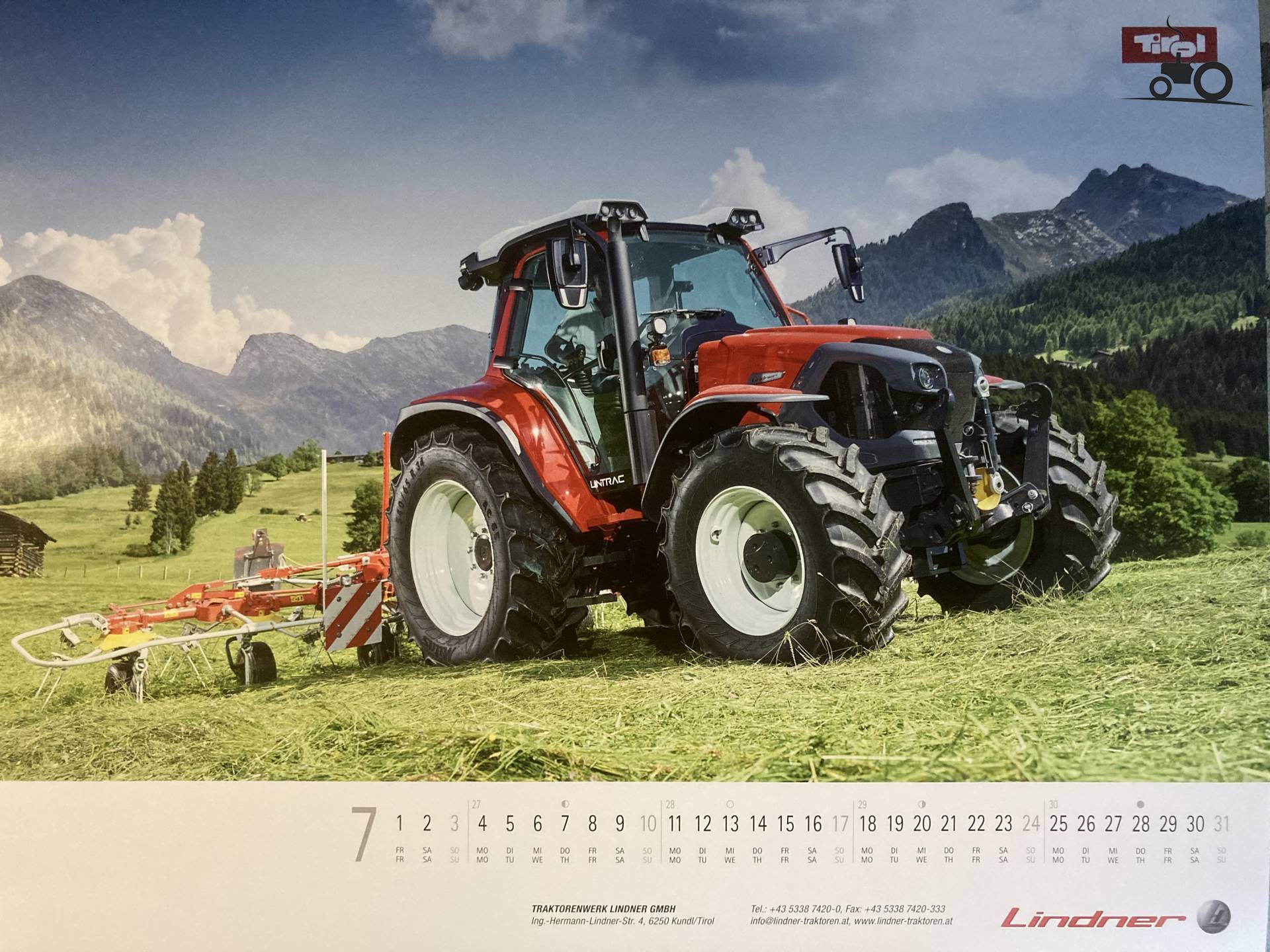 Lindner Lintrac 115 crankshaft TractorFan United Kingdom crankshaft