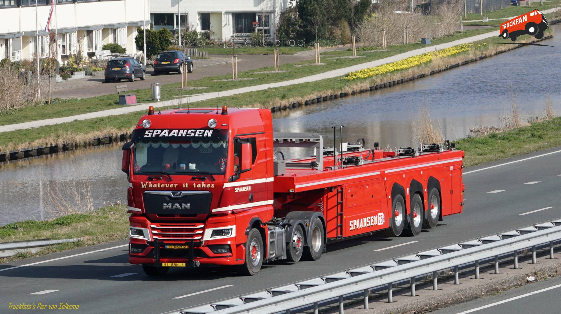 Foto MAN TGX Van Spaansen Grondstoffen En Logistiek B.V.