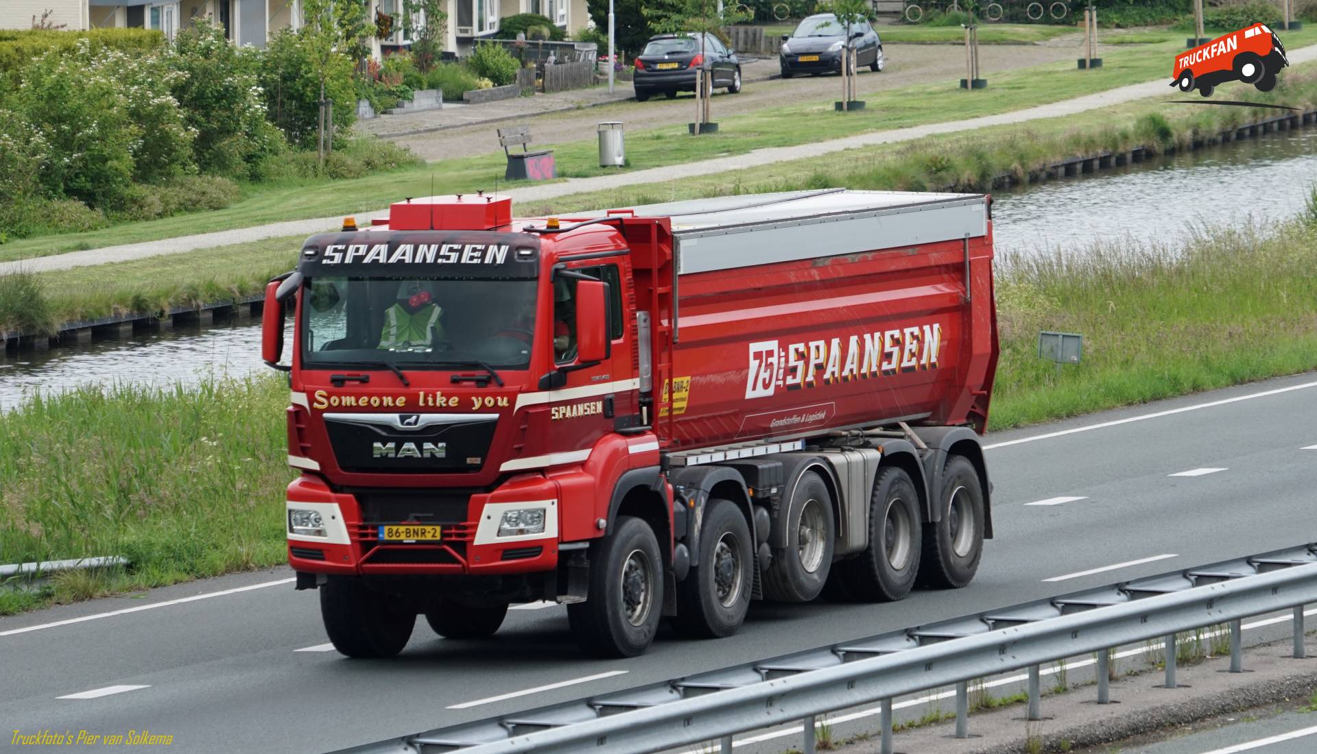 Foto MAN TGS Van Spaansen Grondstoffen En Logistiek B.V.