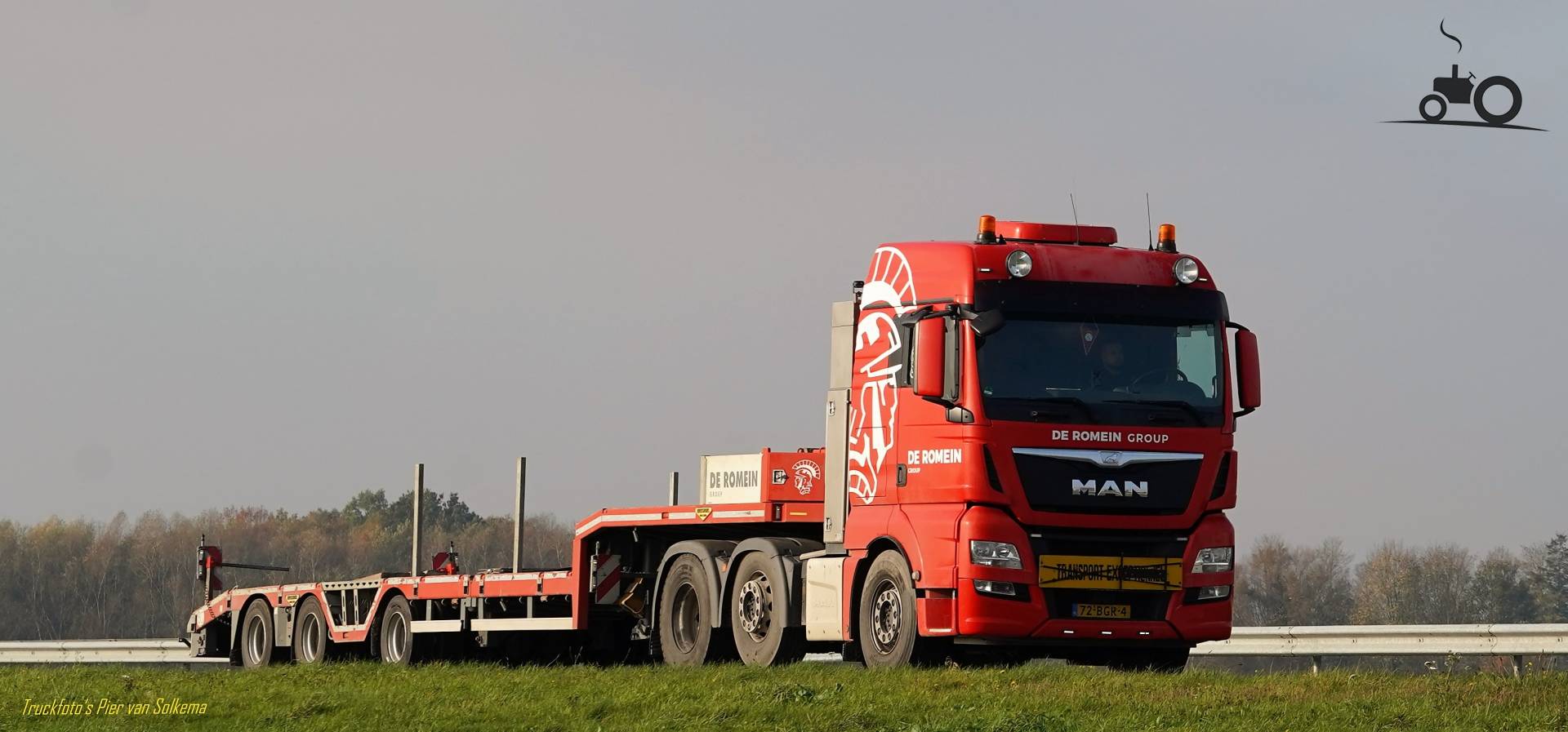 Foto MAN TGX van De Romein Group