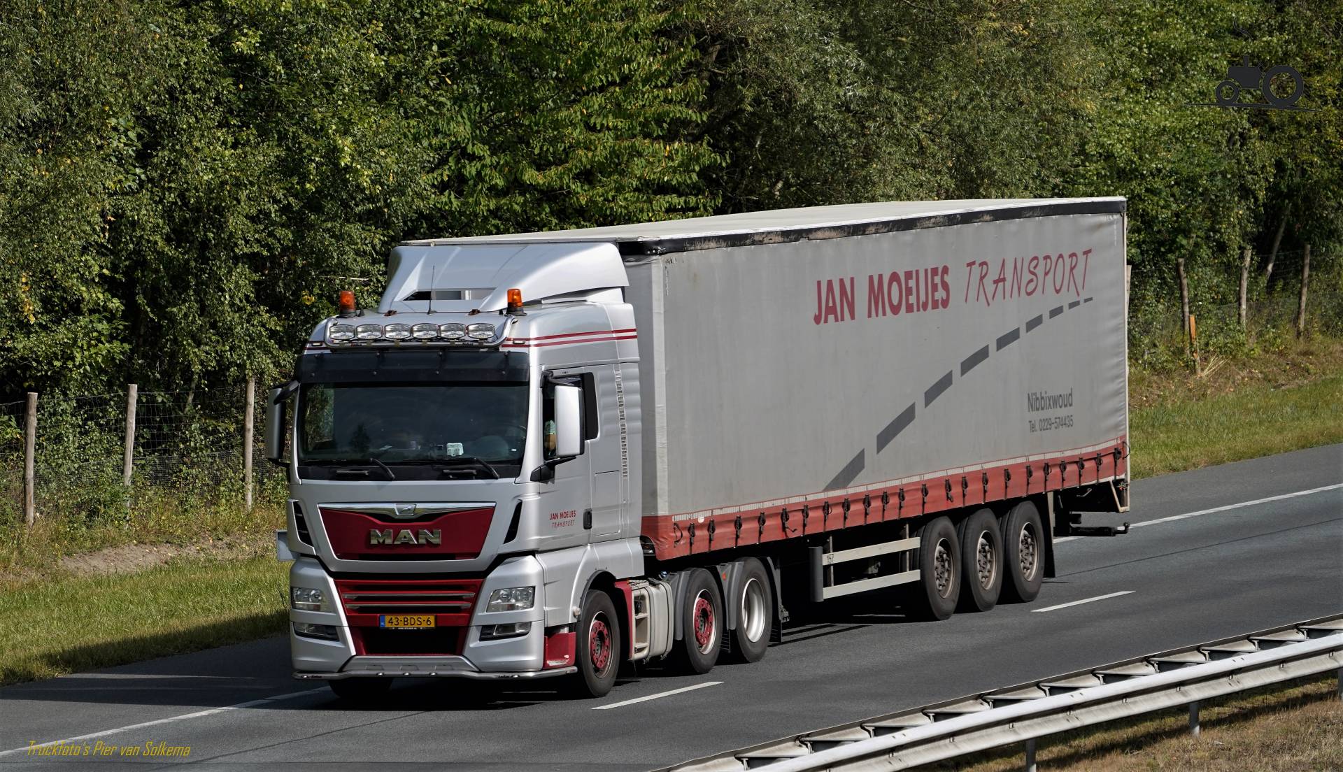 Foto MAN TGX van Jan Moeijes Transport B.V.