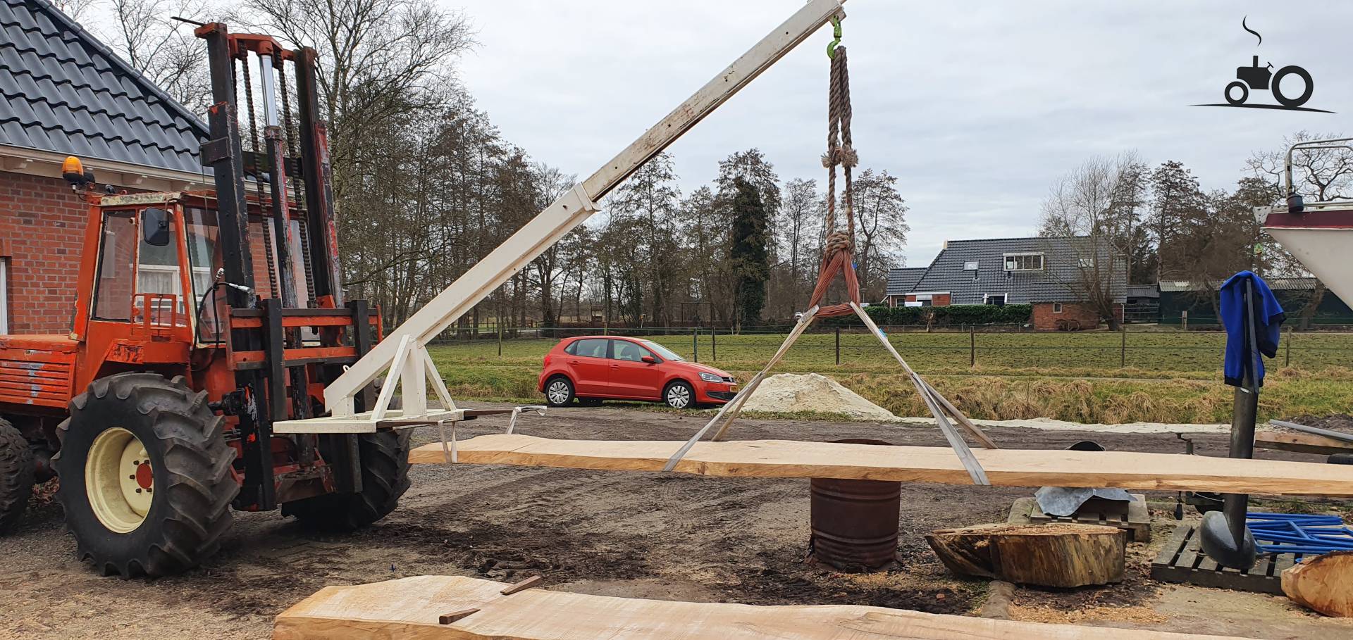 Manitou Ruwterrein heftruck crankshaft TractorFan United Kingdom