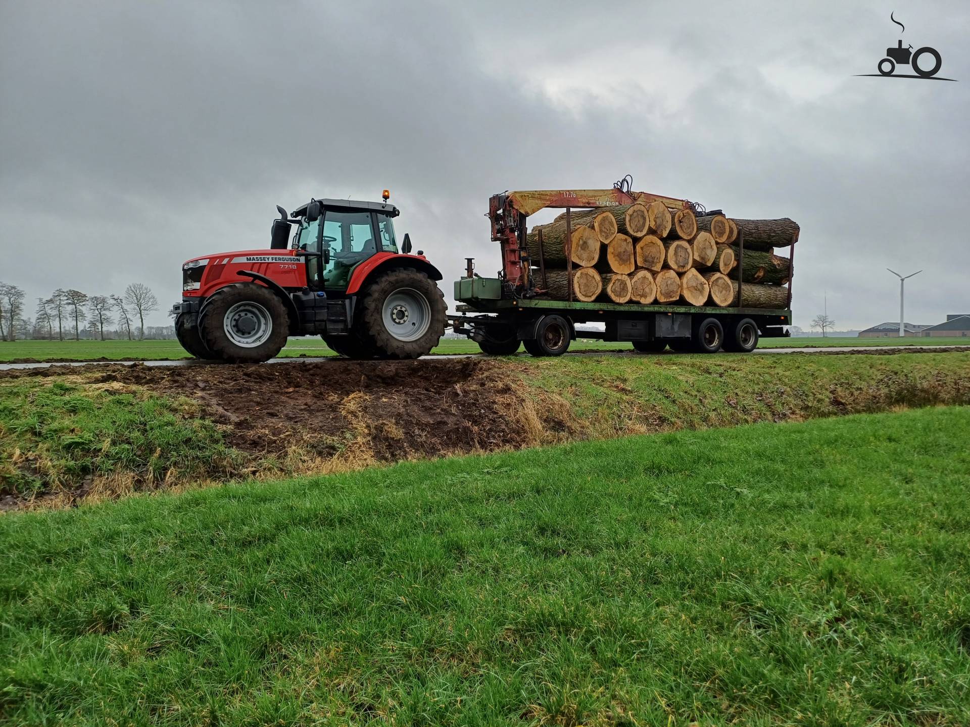 Foto Massey Ferguson 7718 van Winkels