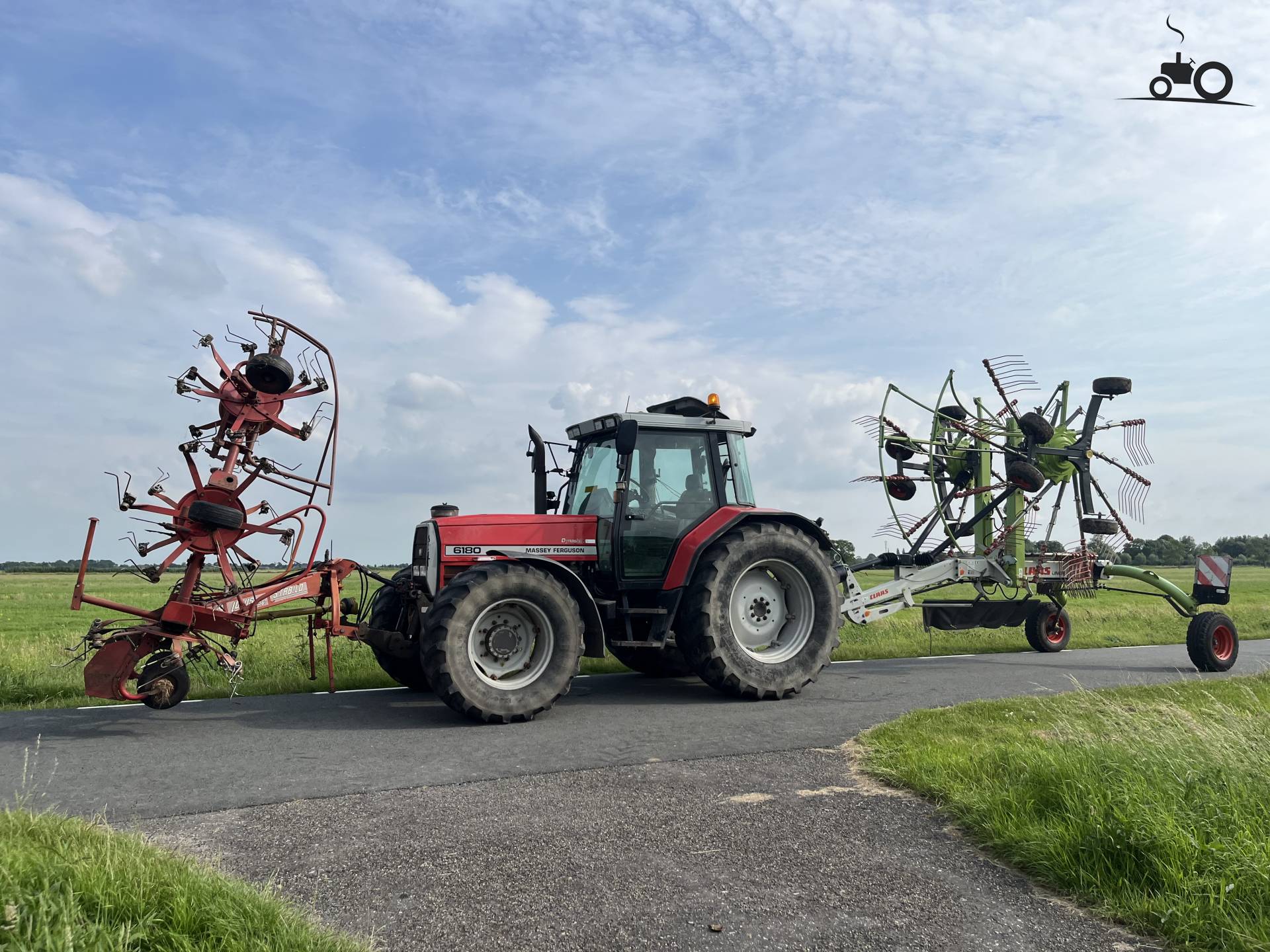 Foto Massey Ferguson 6180 van RV-Agri VOF