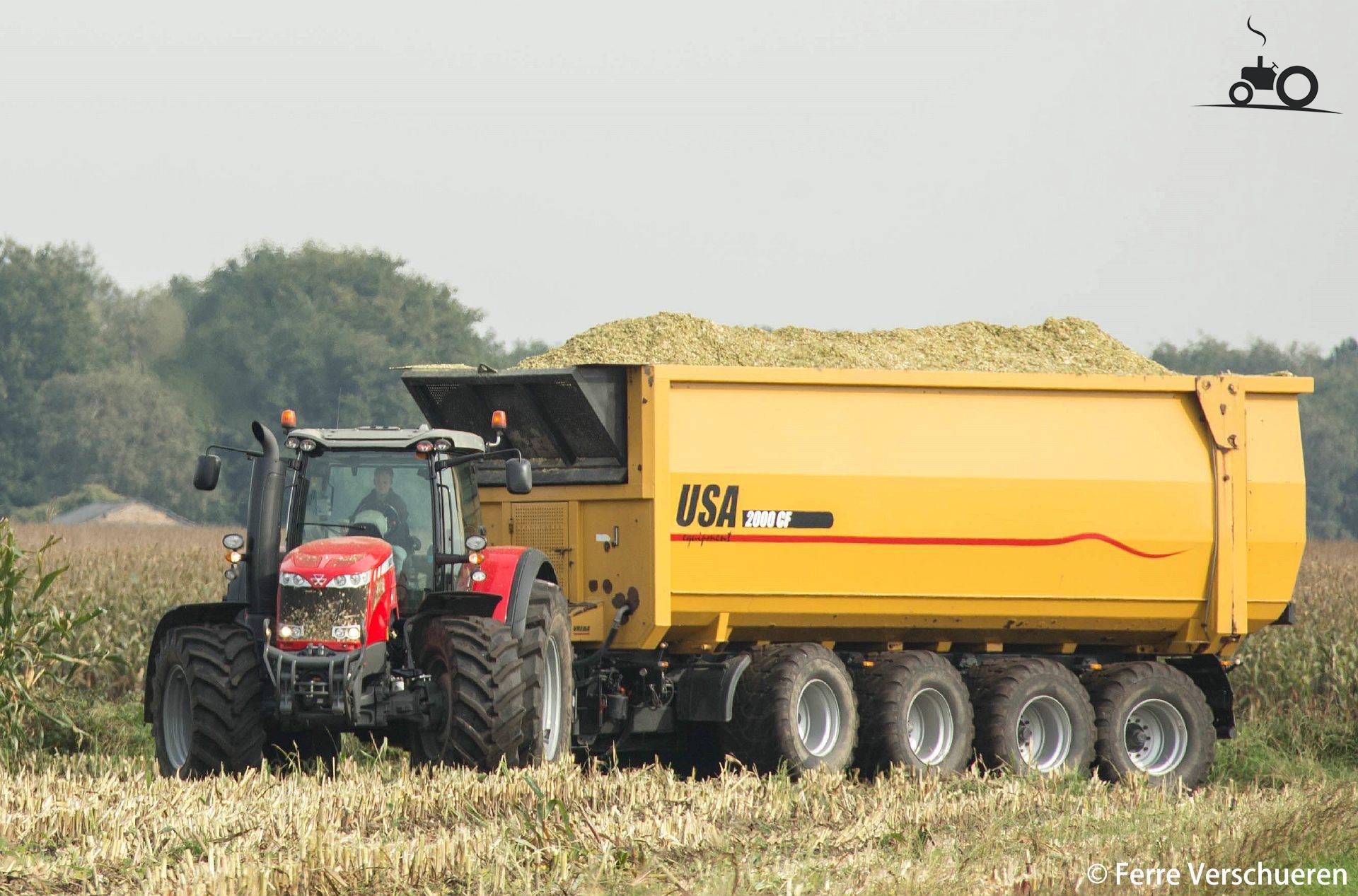 Massey Ferguson 8737 Tractor 3335