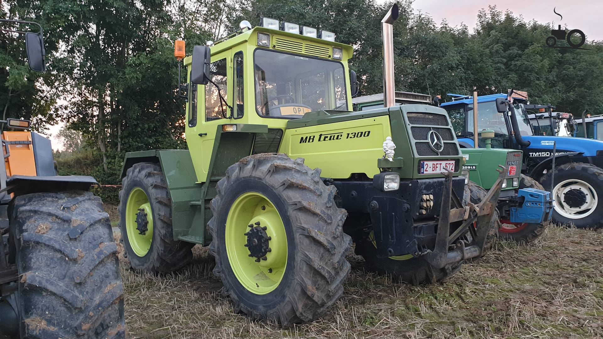 Tractor ride/blessing