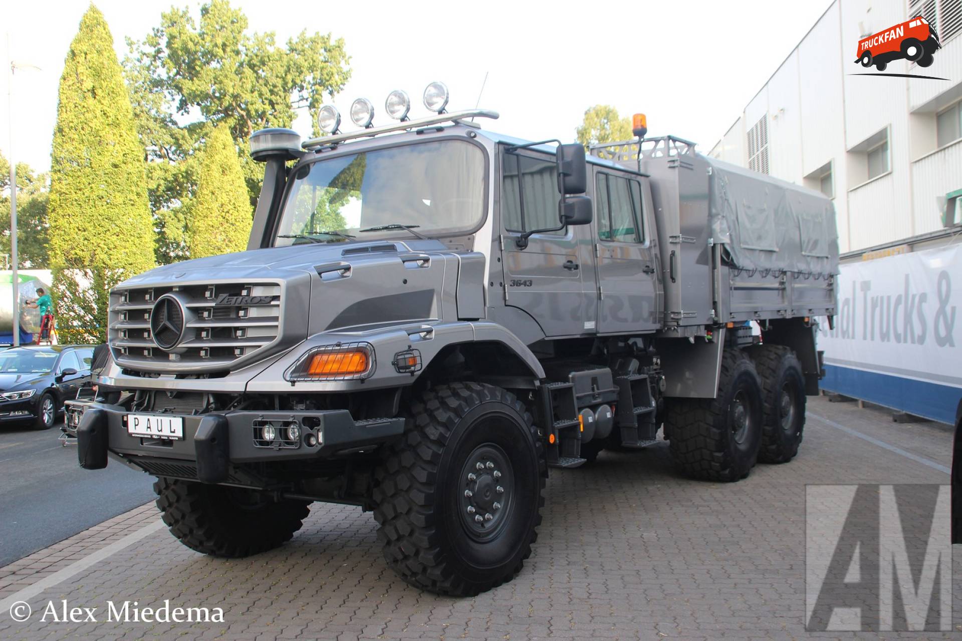 Мерседес Zetros 6х6