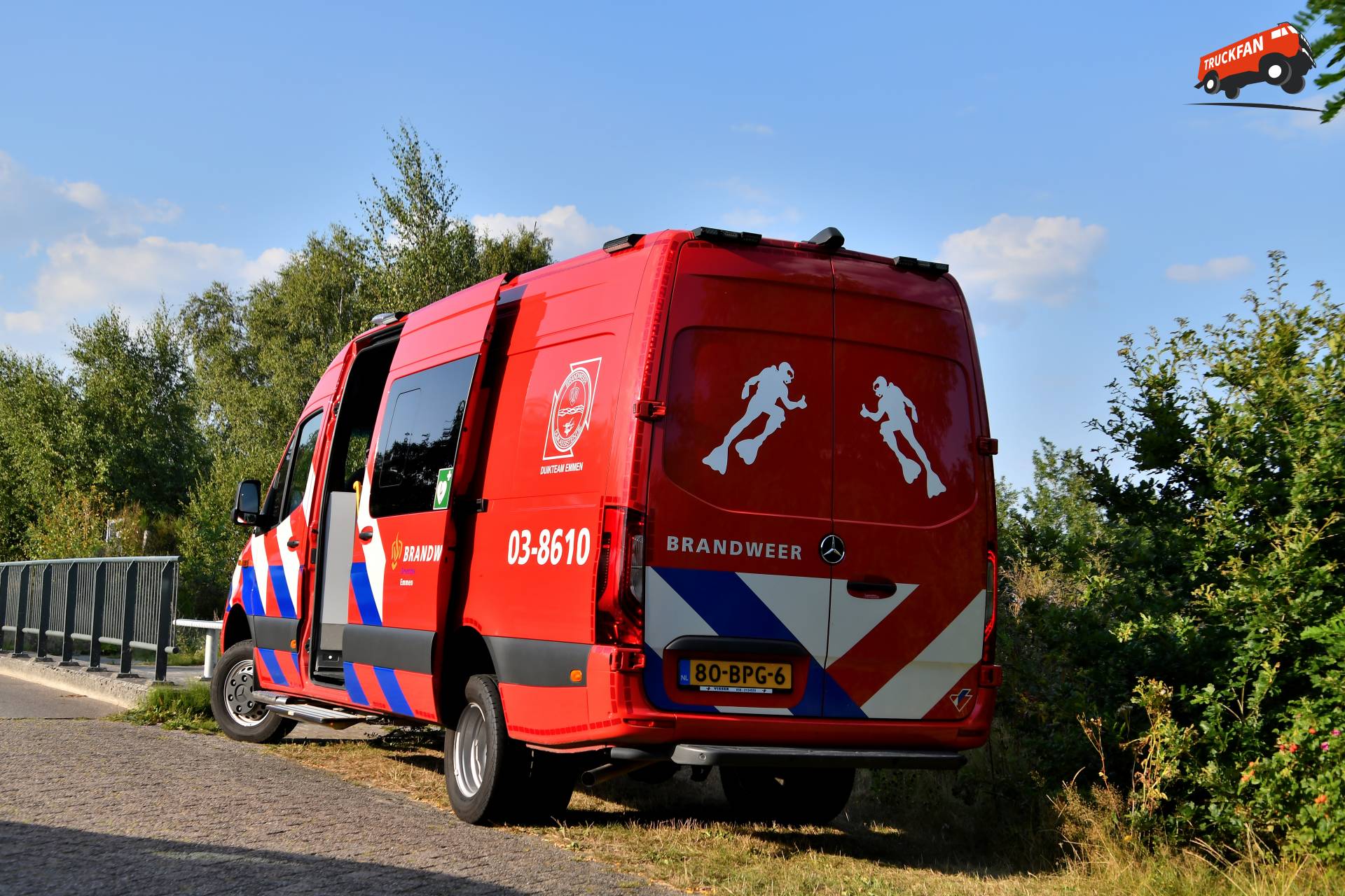 Foto Mercedes-Benz Sprinter van Brandweer Emmen