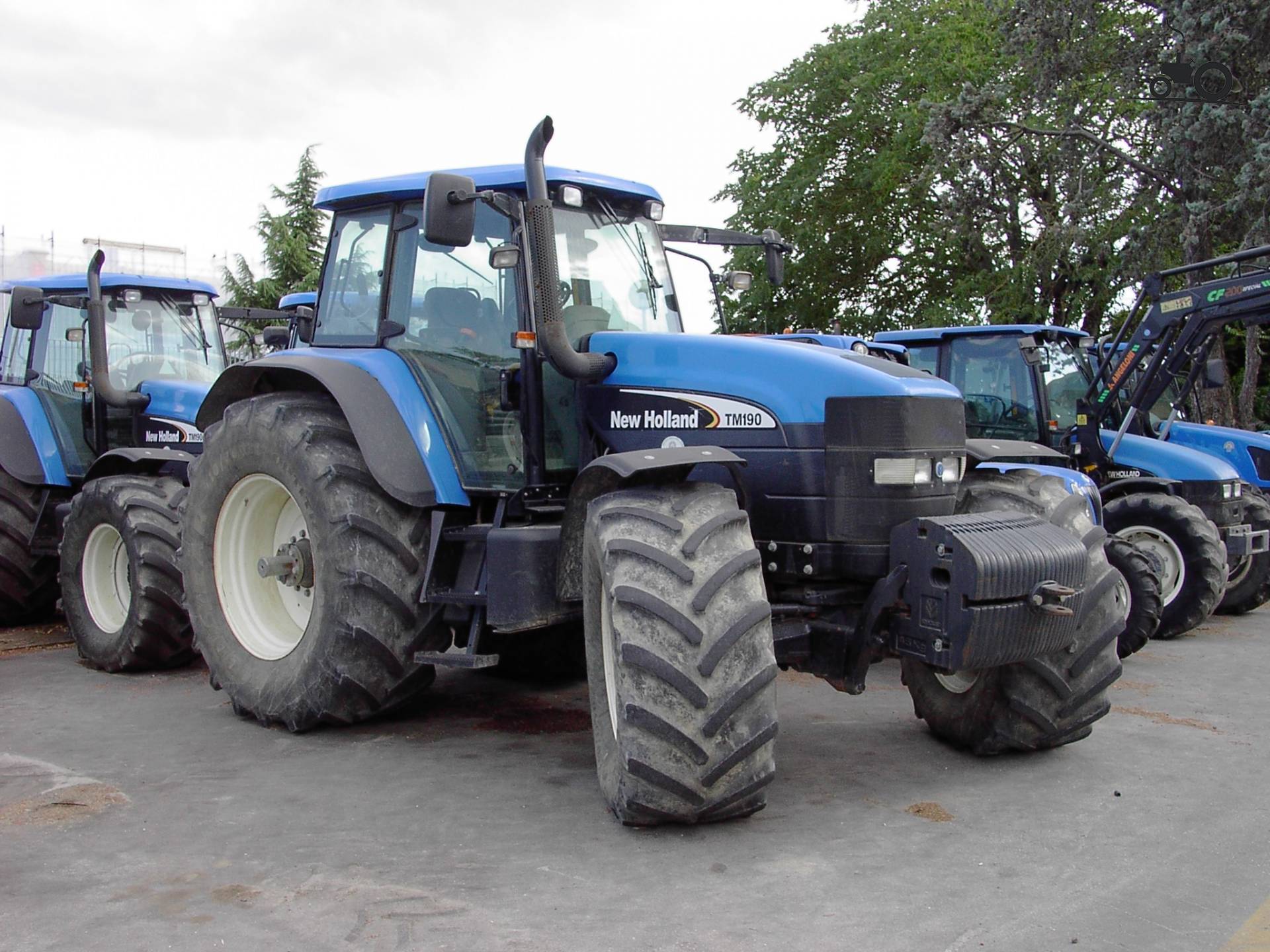 New Holland Tm190 , New Holland TM 190 tractor: technical ...