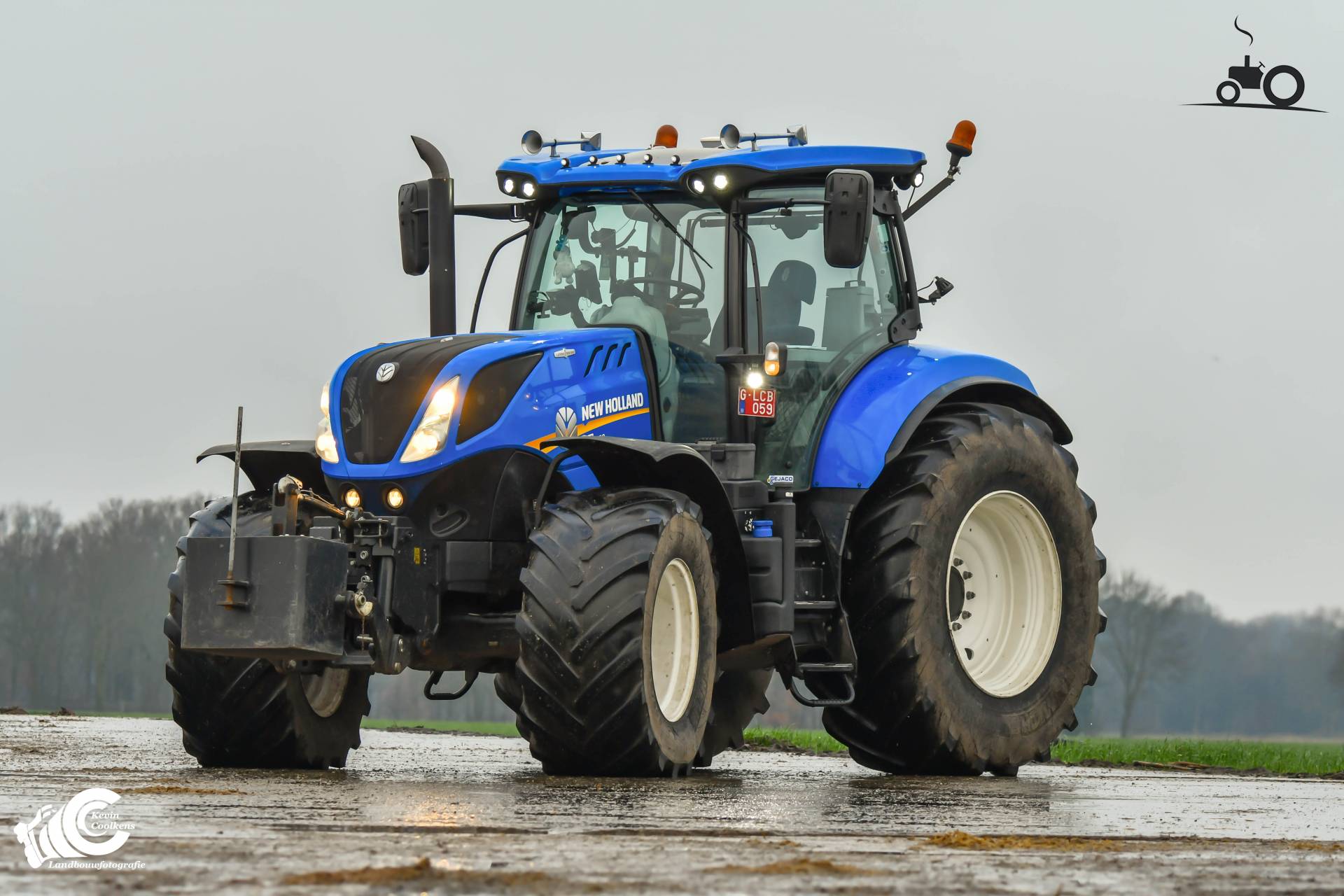 New Holland T Italia Trattore Immagine