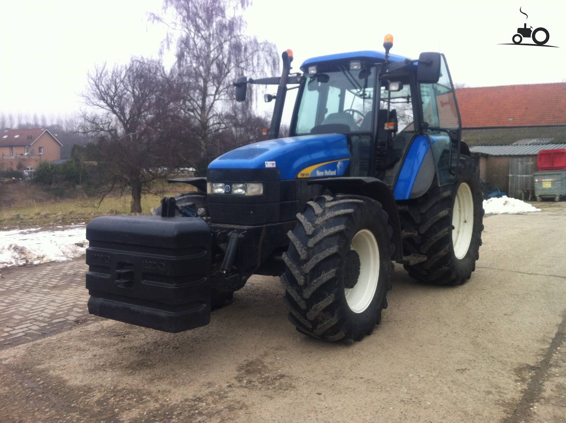 Foto New Holland TM 155 #735104