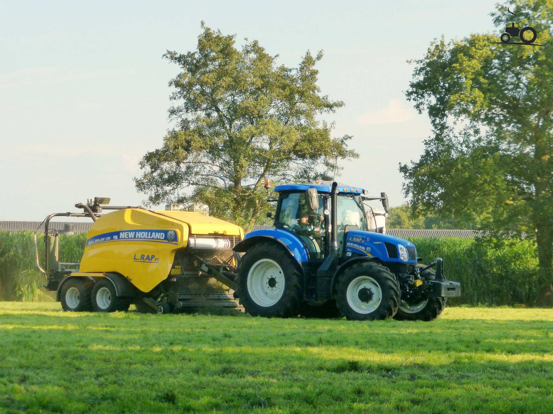 Foto New Holland T 6 160 Van Loonbedrijf L Rap BV