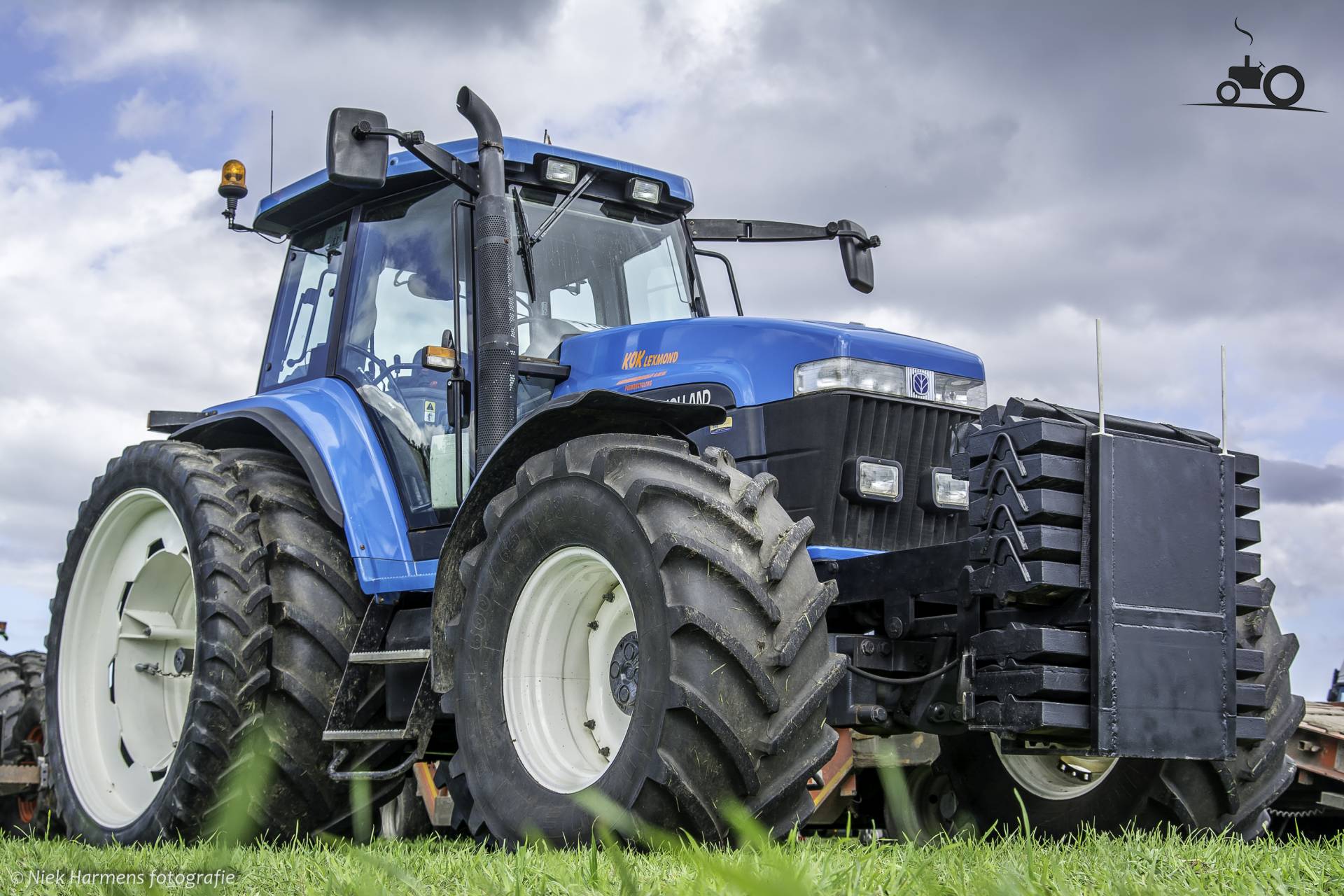 Trekkerslep / trekkertrek / tractorpulling - New Holland 8970