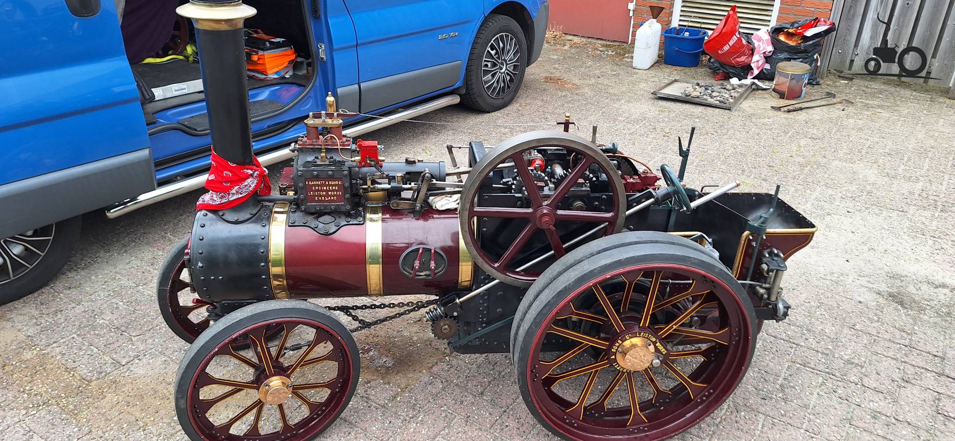 Oldtimers Stoomtractor