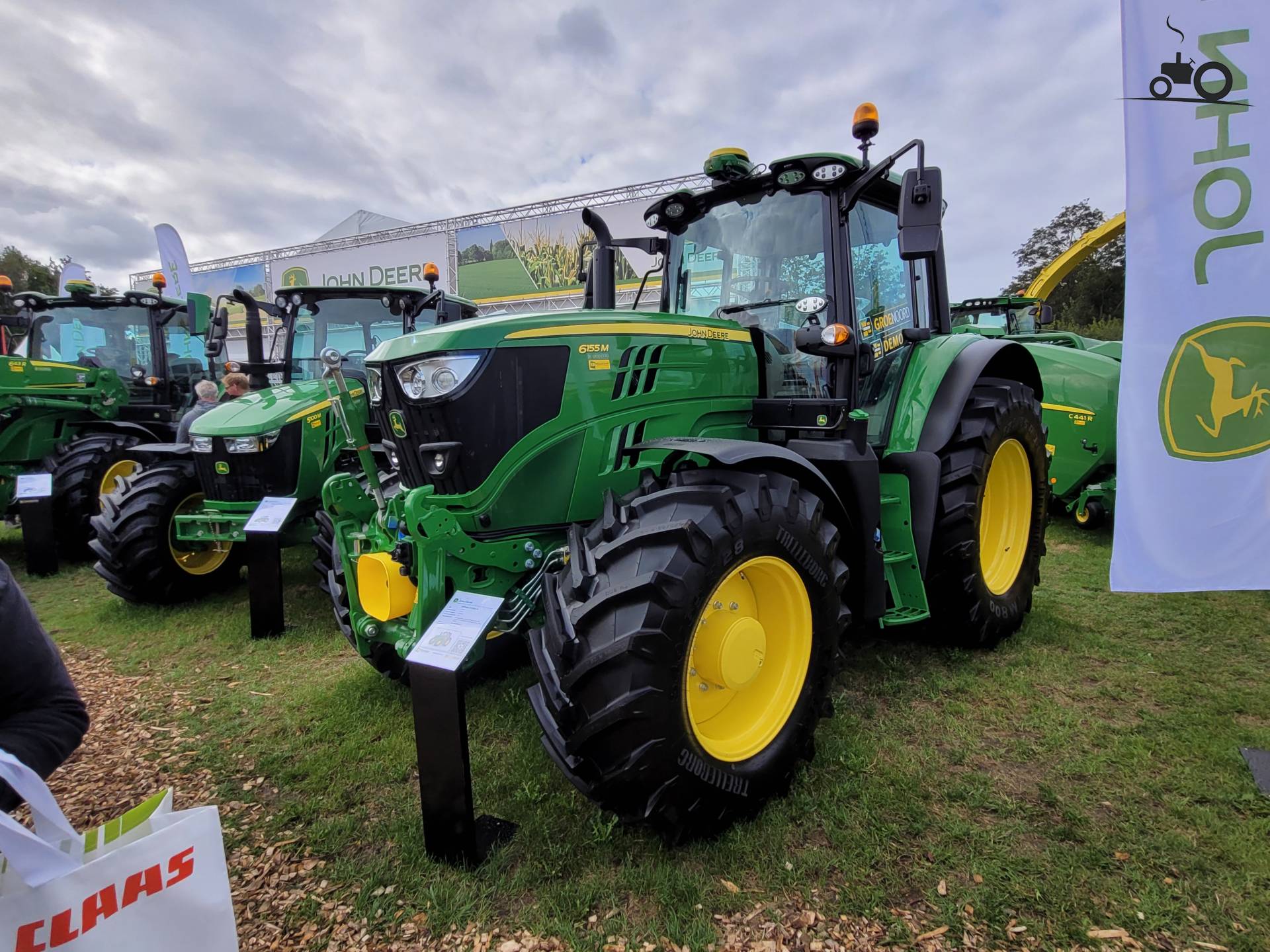 Foto John Deere 6155m Van Kraakman Bv Groenoord Bv 1213