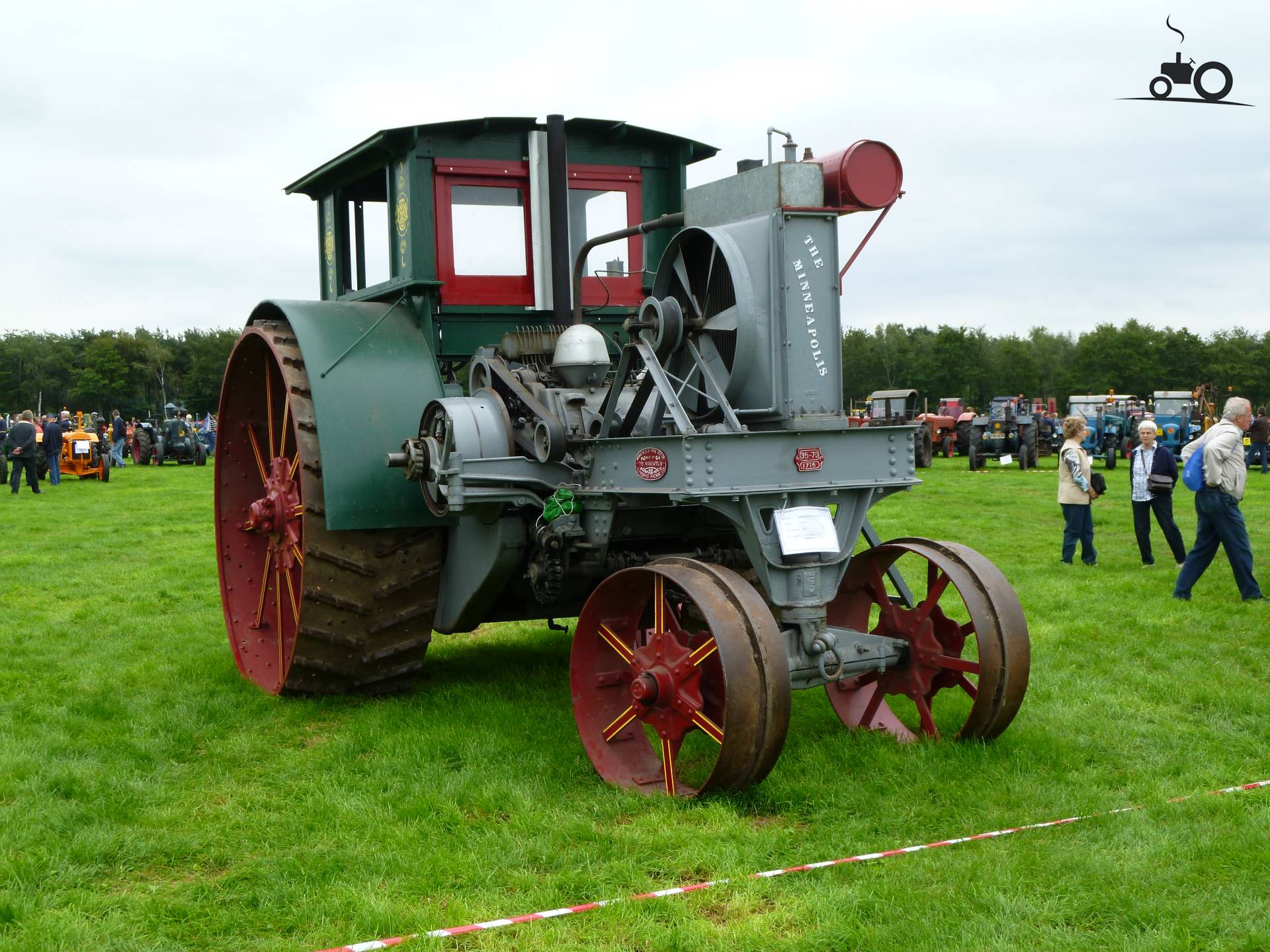 Minneapolis Threshing Machine Company Stoomtractor Foto's ...
