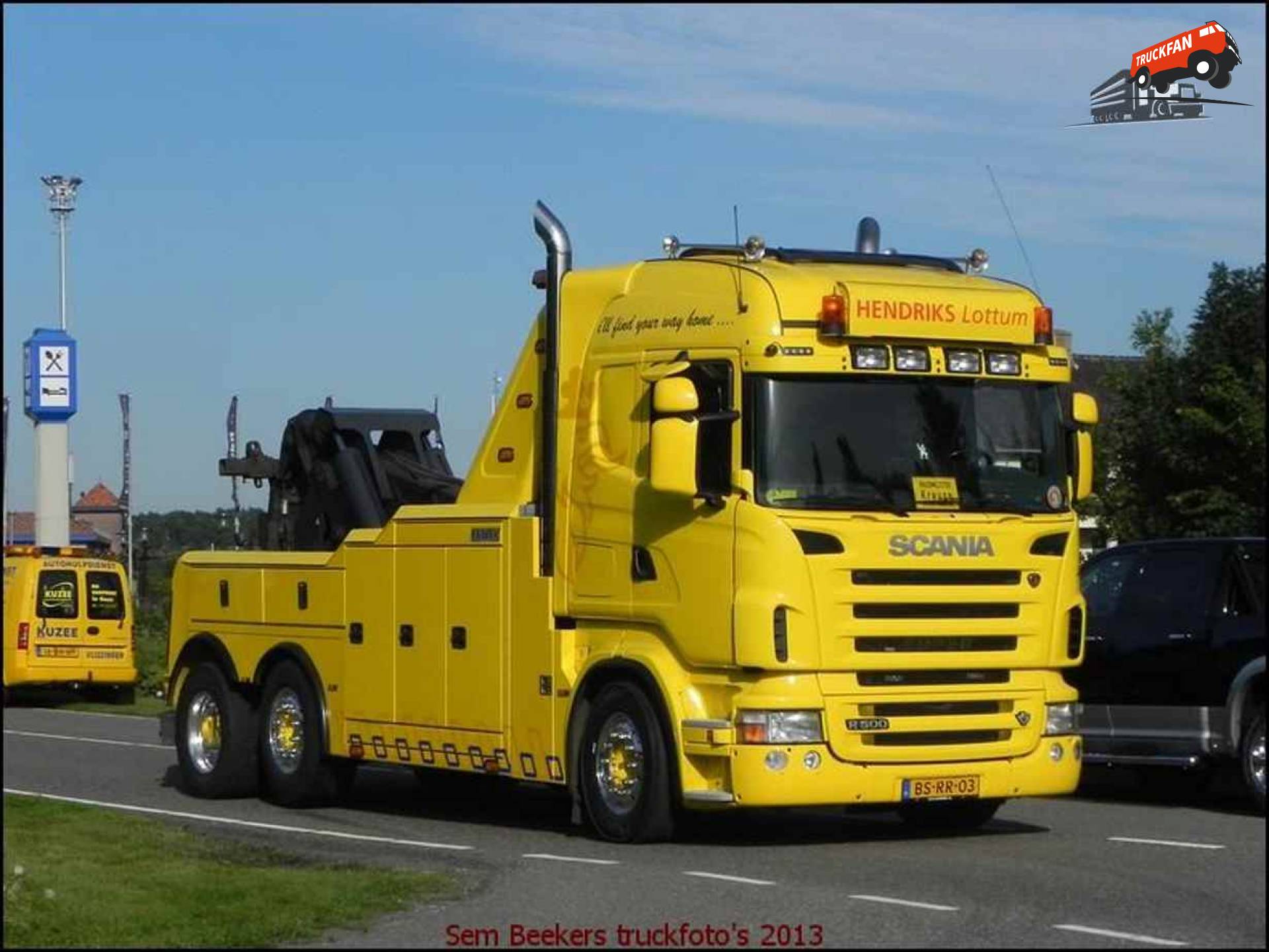 Foto Scania R500 van Internationaal Bergingsbedrijf Hendriks