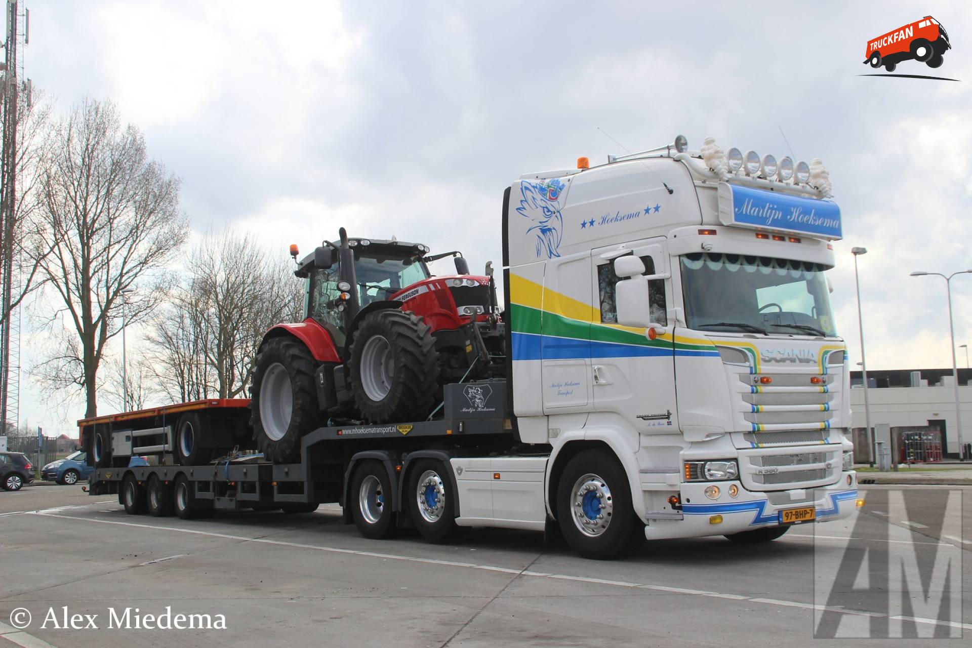 Foto Scania R580 van Hoeksema`s Regionale Milieudiensten (HRM)