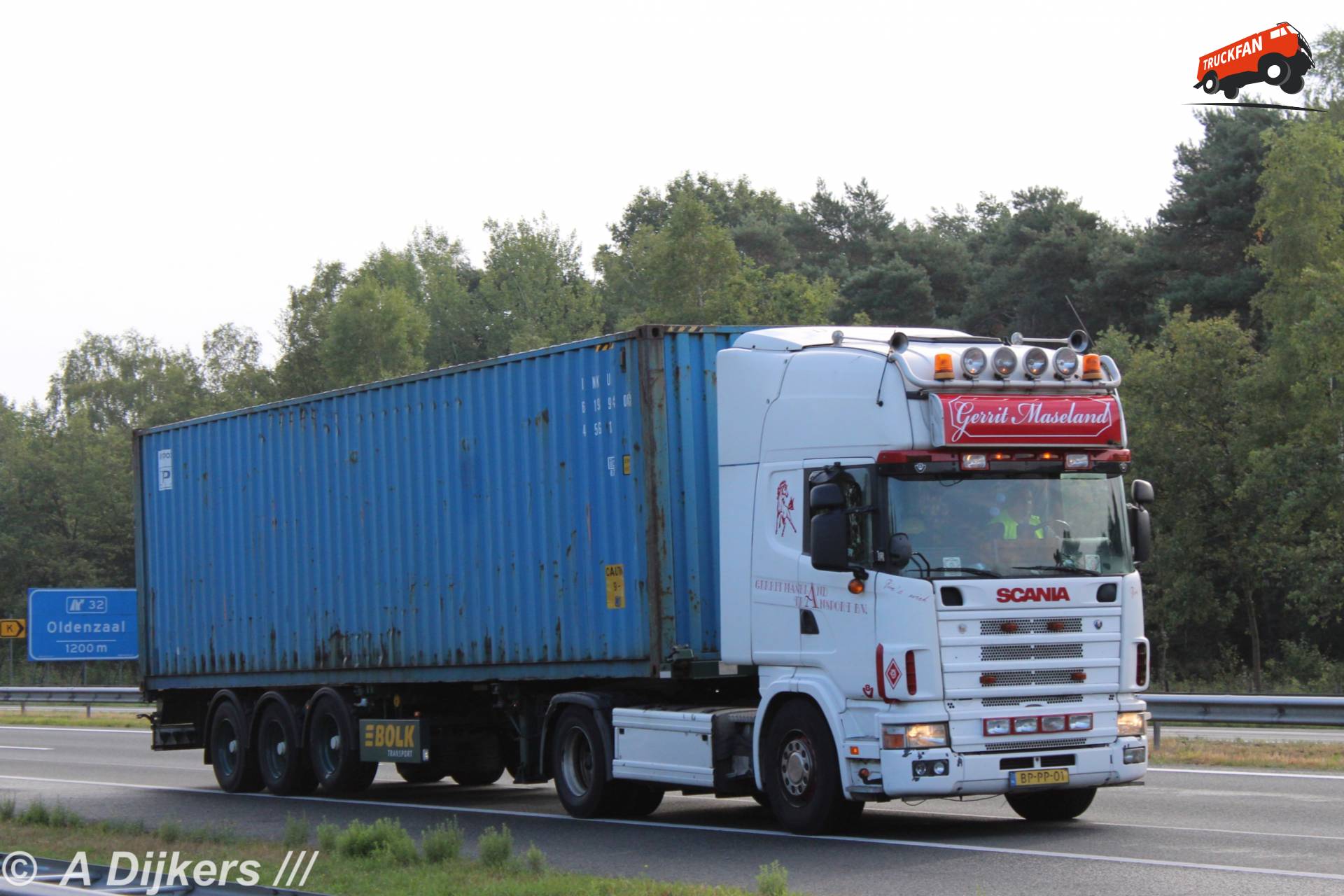 Foto Scania R-serie Van Gerrit Maseland, Bolk Transport B.V.