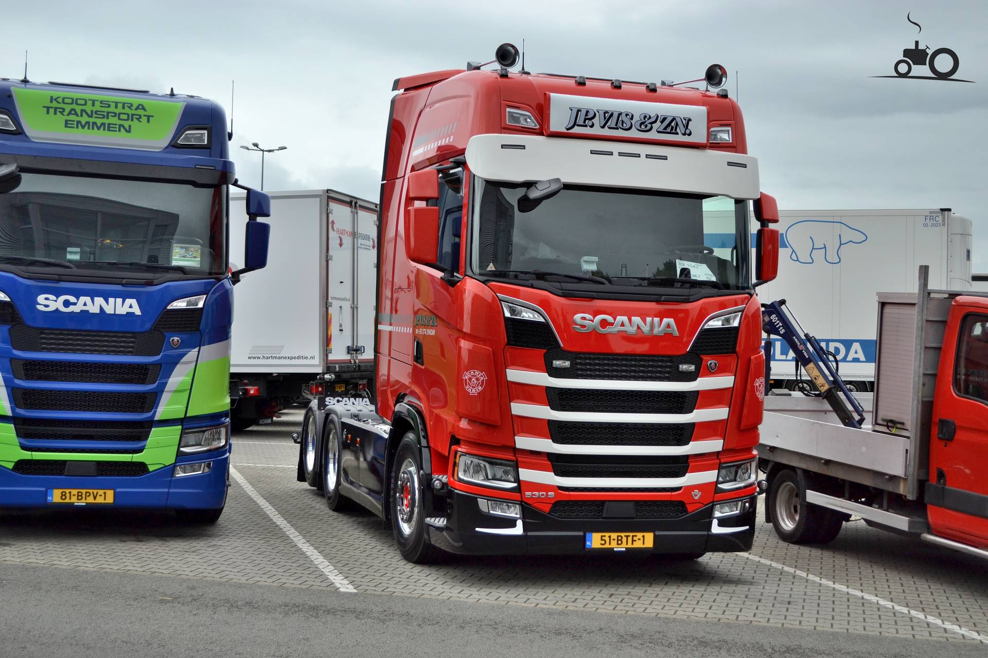 Foto Scania S Van Internationaal Transport J P Vis Zn B V