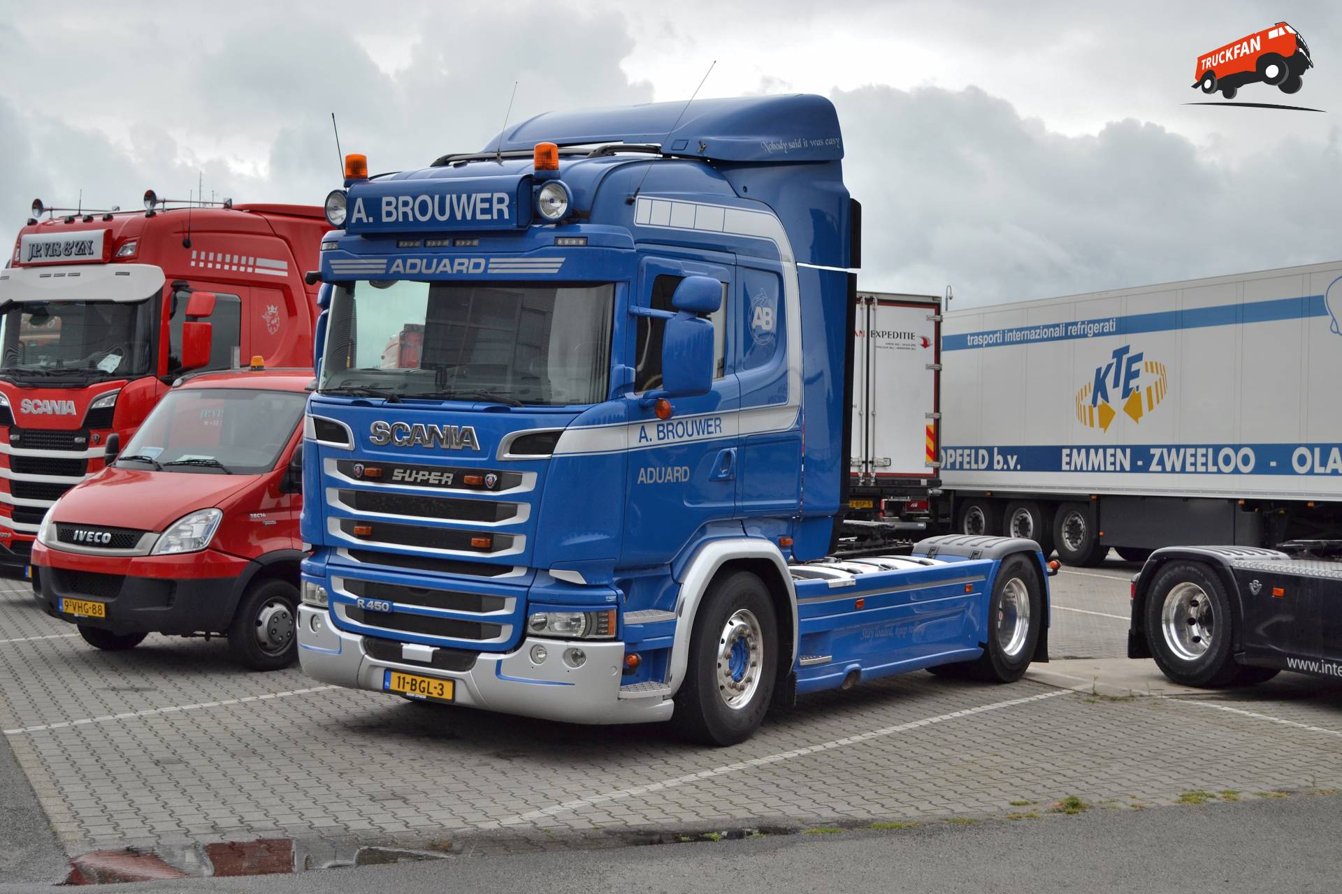 Foto Scania R450 van Brouwer Aduard