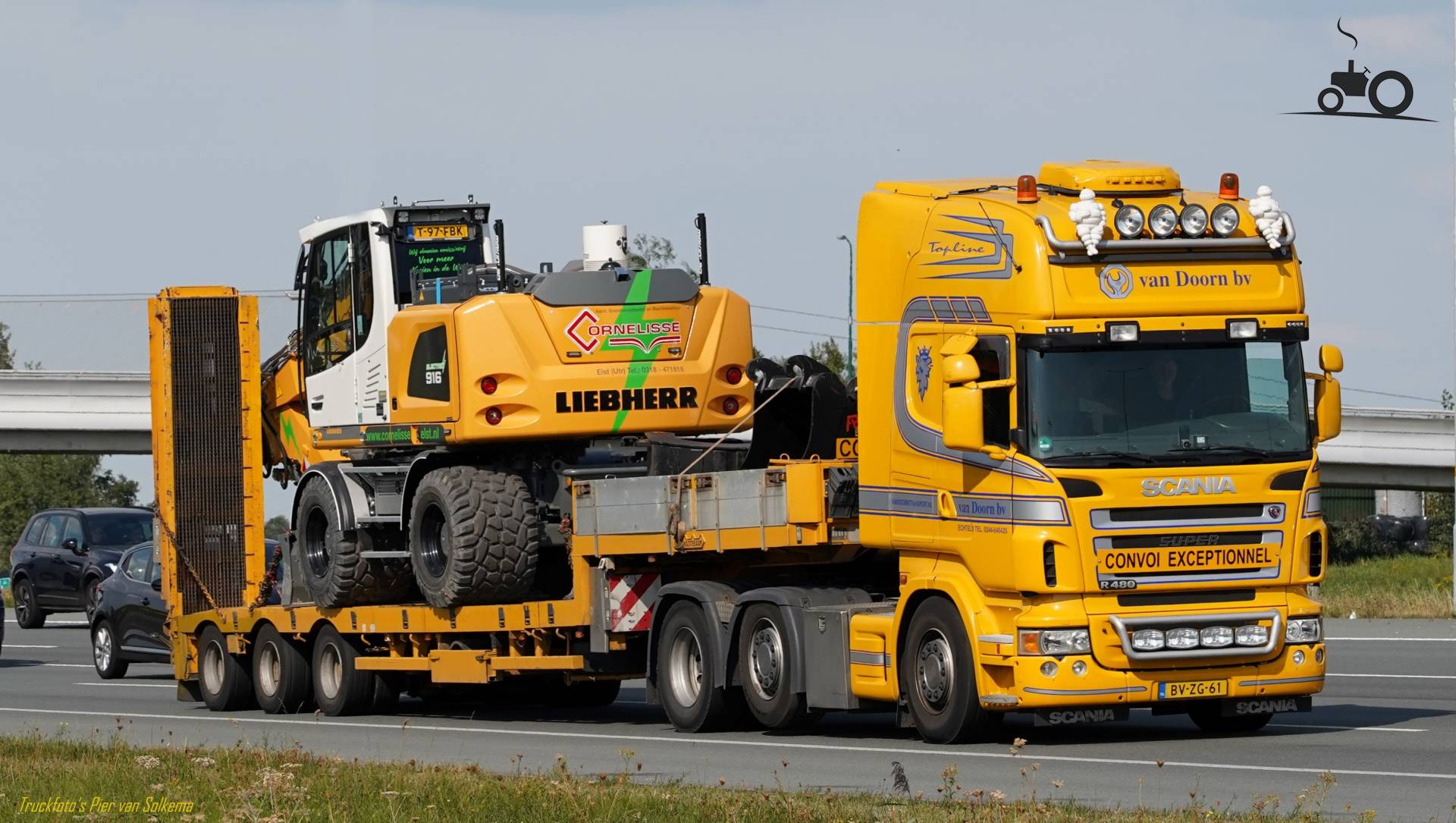 Foto Scania R480 van Transportbedrijf van Doorn