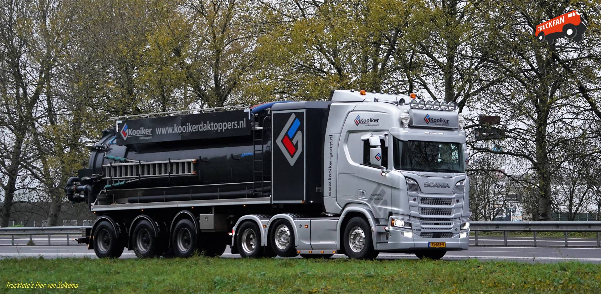 Foto Scania R520 (new) van Kooiker Zuigtechniek