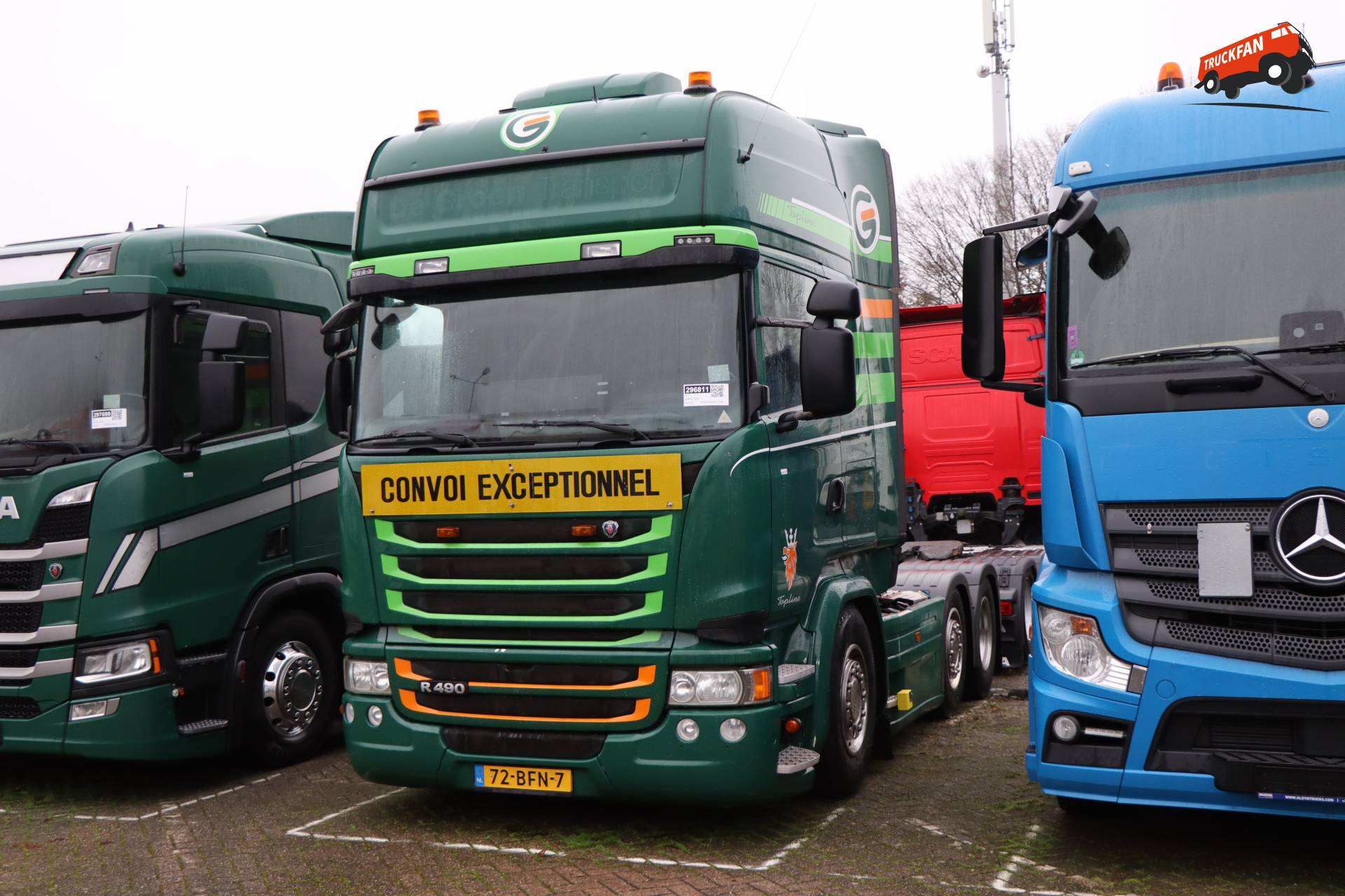 Foto Scania R490 van De Groen Poortvliet