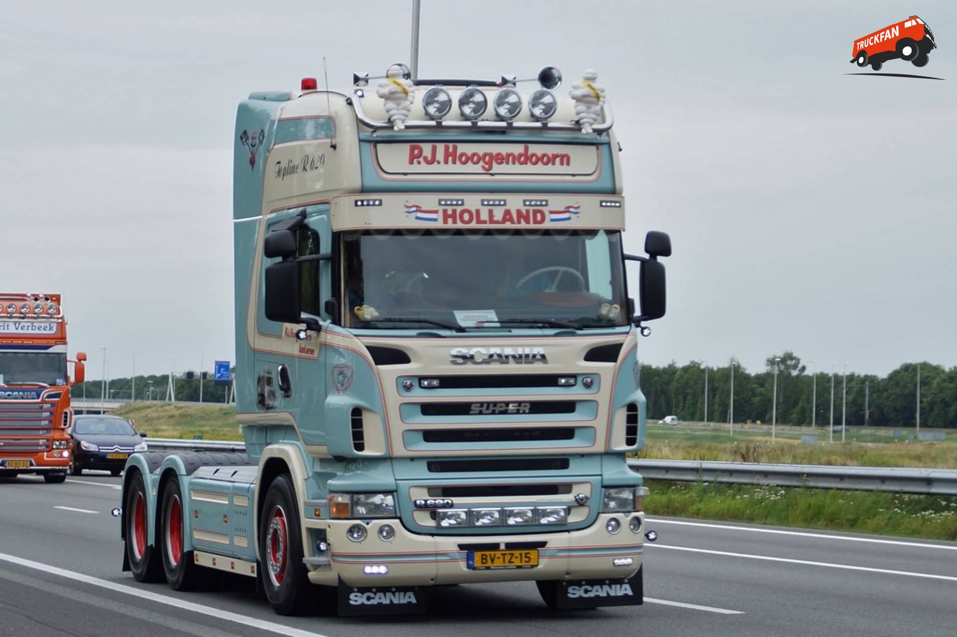 Foto Scania R620 van P.J. Hoogendoorn Transport B.V.