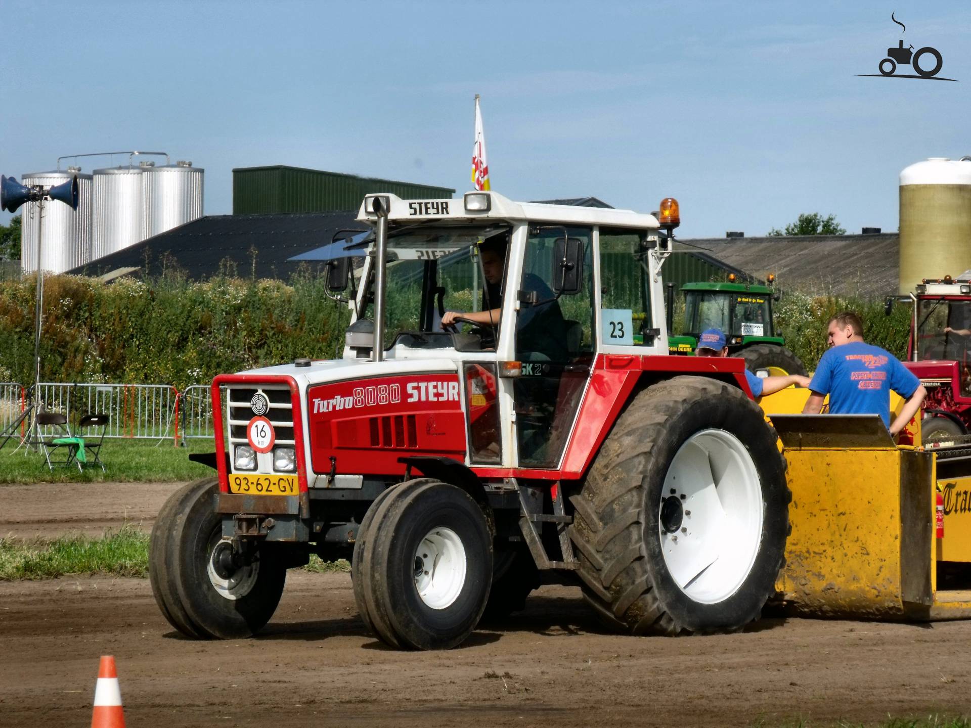 Steyr 8080 France Tracteur Image 514991