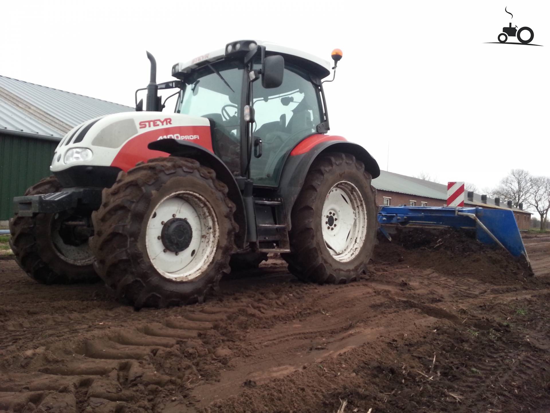 Foto Steyr Profi 4100 van Mts Selten