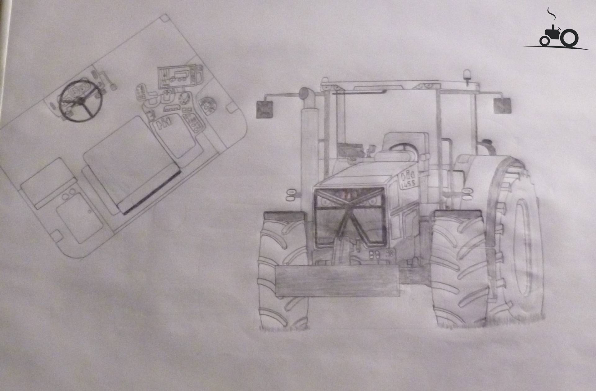 Foto Tractors Tekening