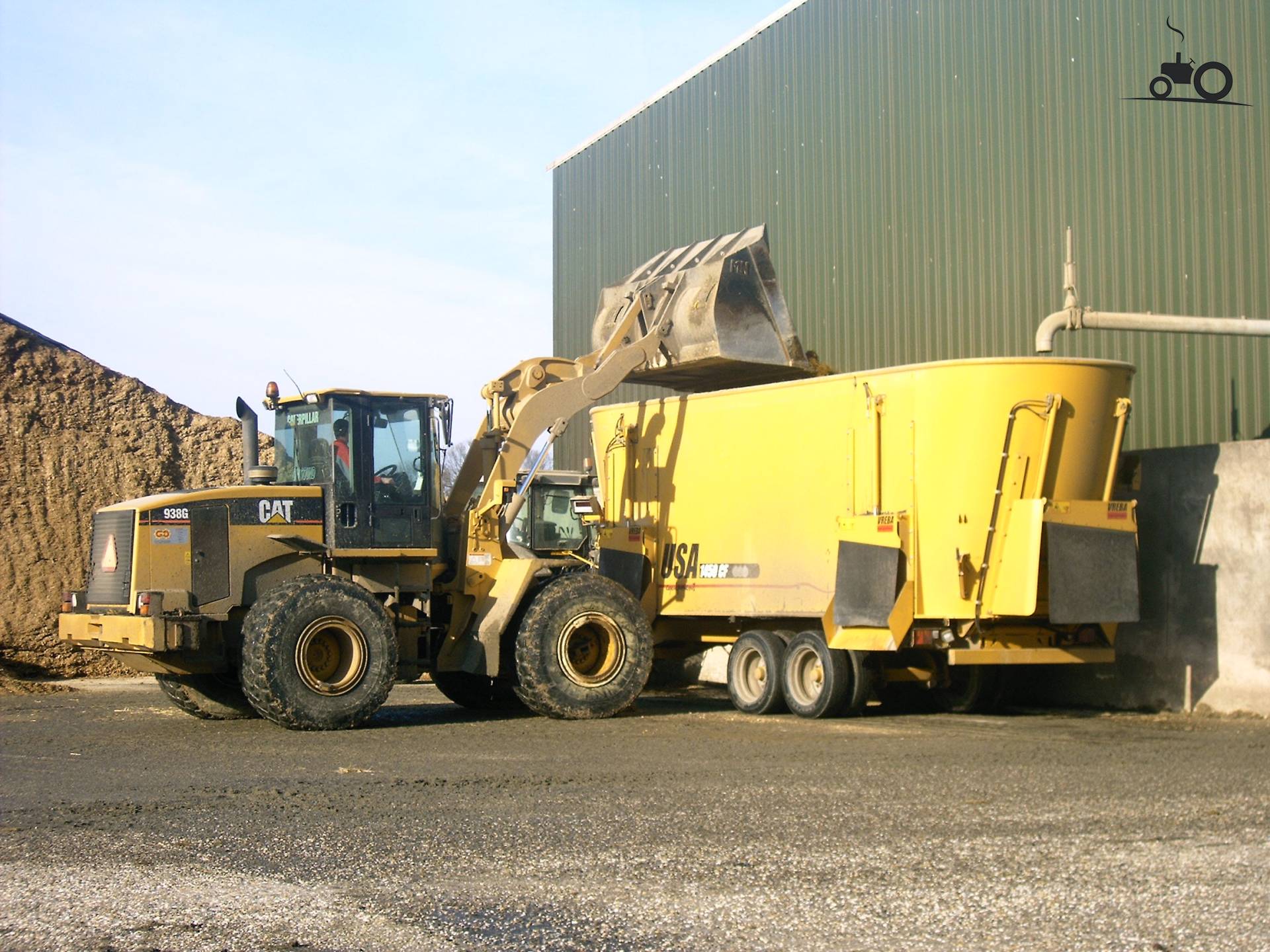 Foto USA Equipment Mengvoerwagen 73117