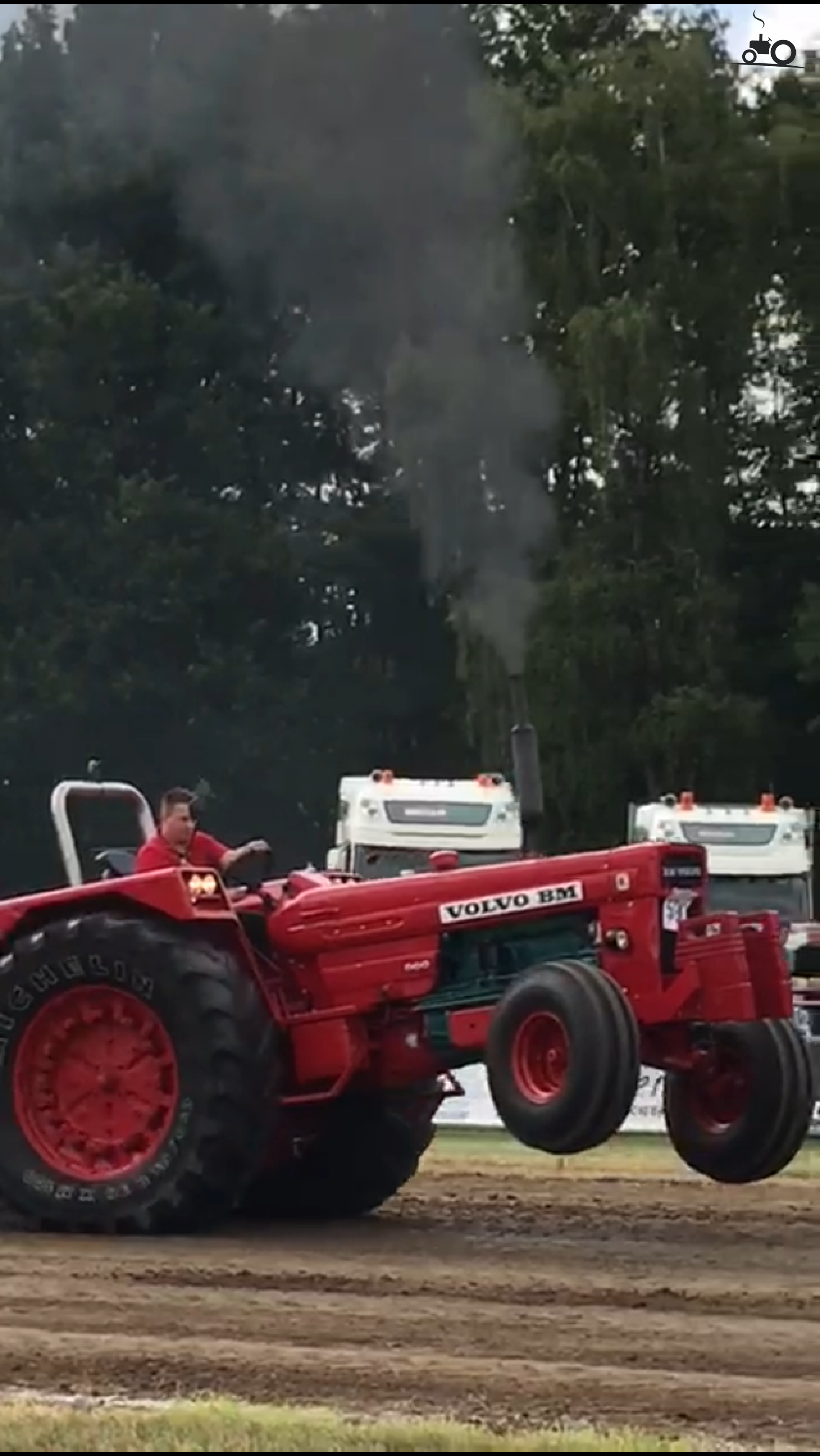 Trekkerslep Trekkertrek Tractorpulling Volvo Bm