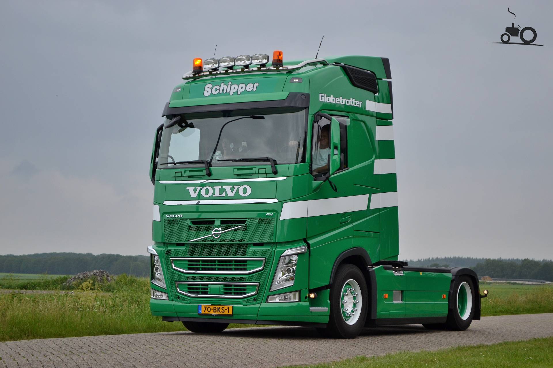 Volvo FH4 Van Der Wielen Transport Grootegast, Lucas Ensing